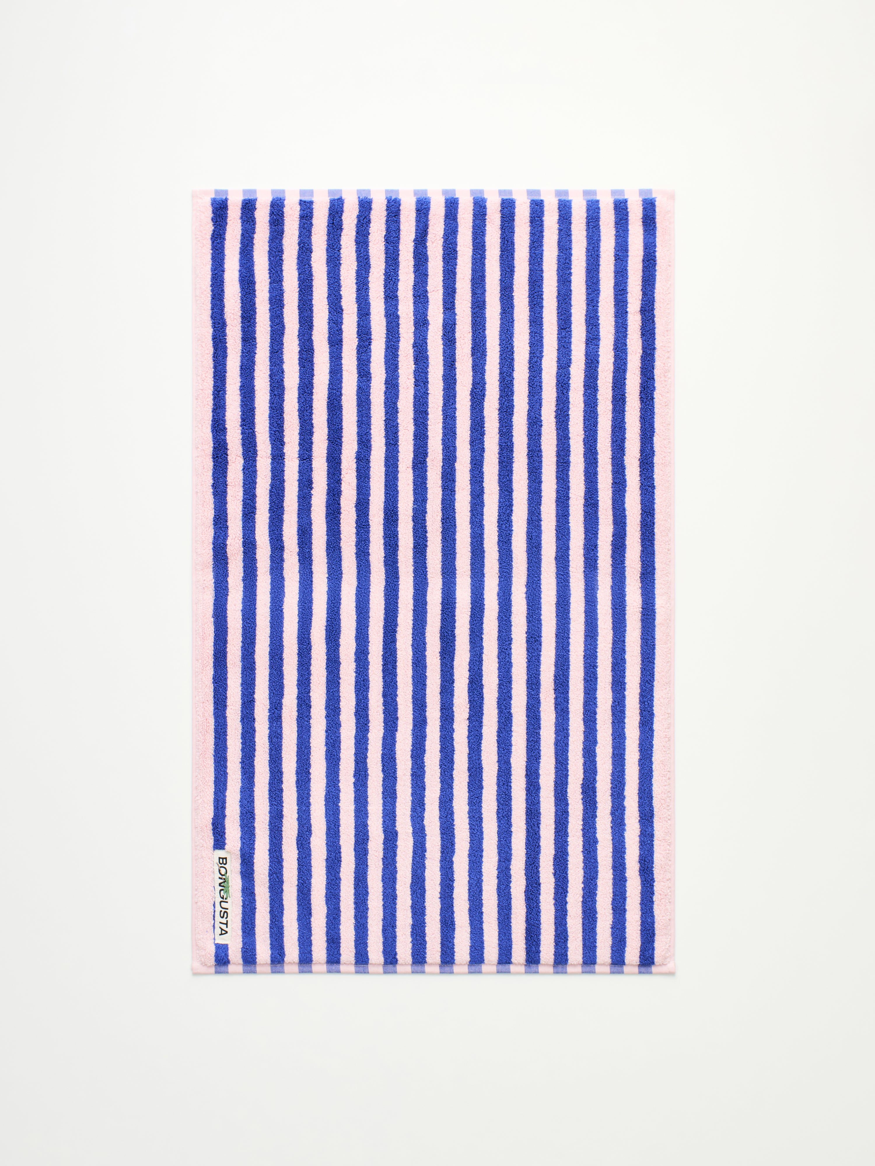 Naram Bath Mat, dazzling blue & rose