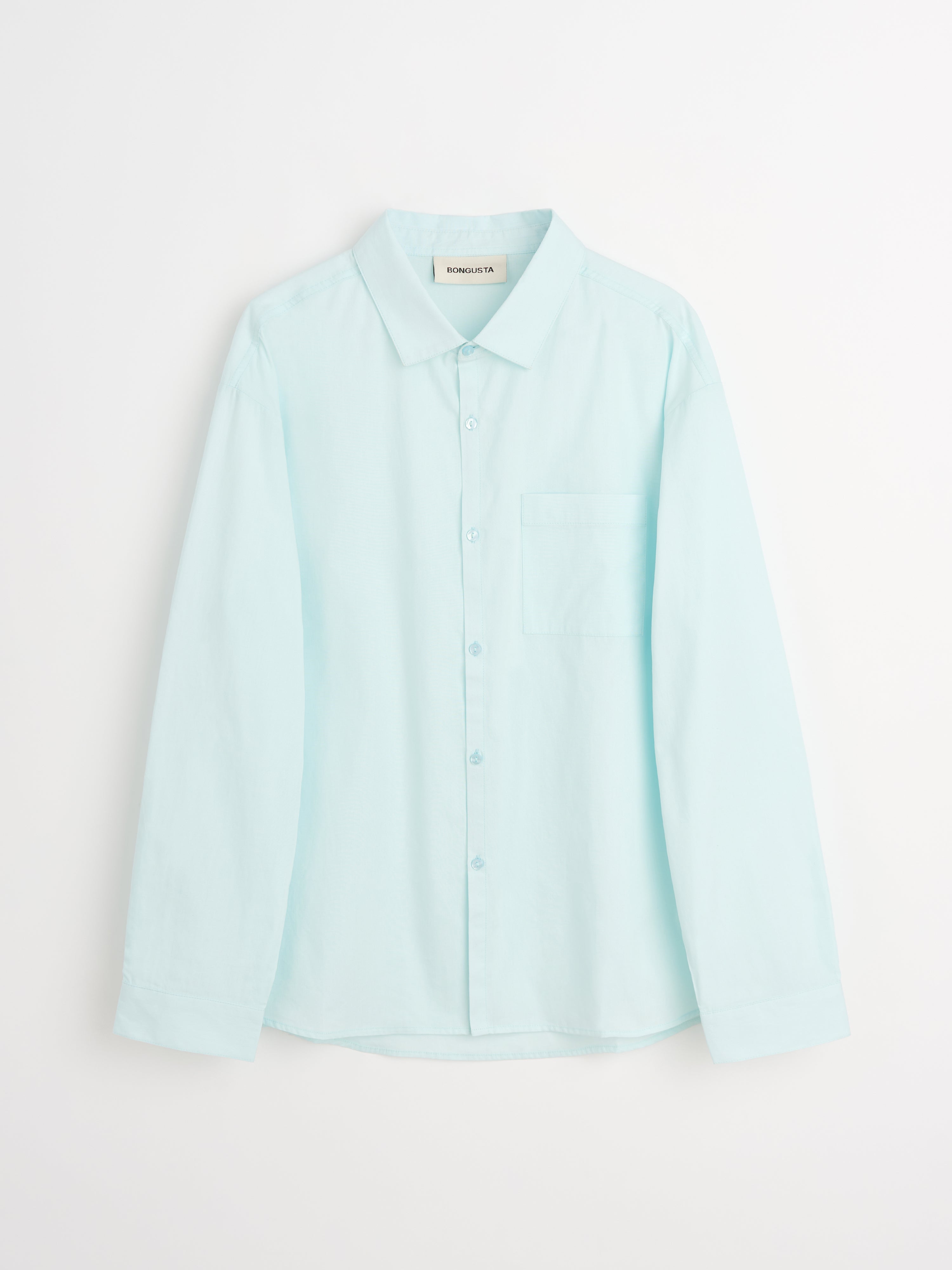 Sahej Long Sleeve Shirt, Ice blue