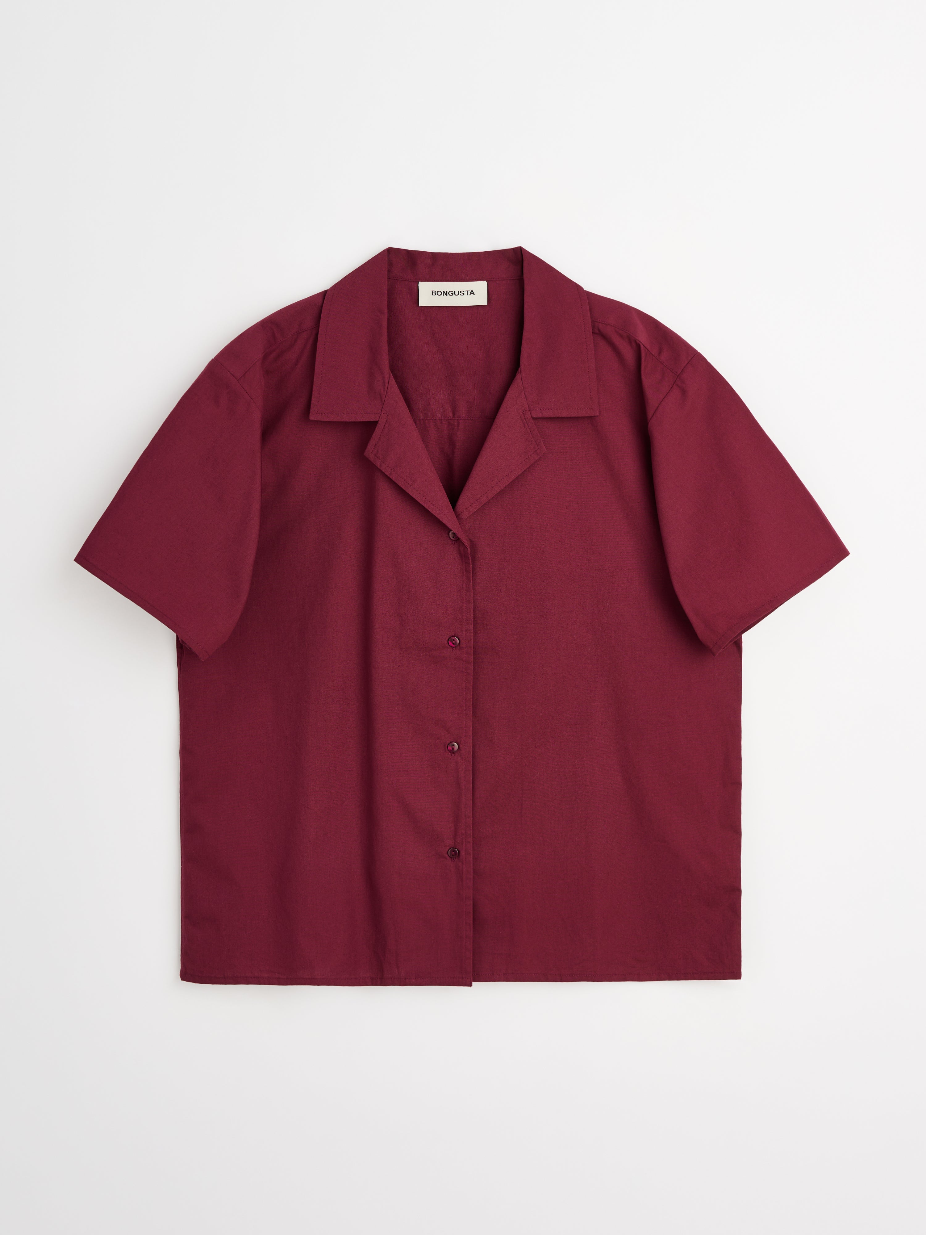 Sahej Short Sleeve Shirt, wine