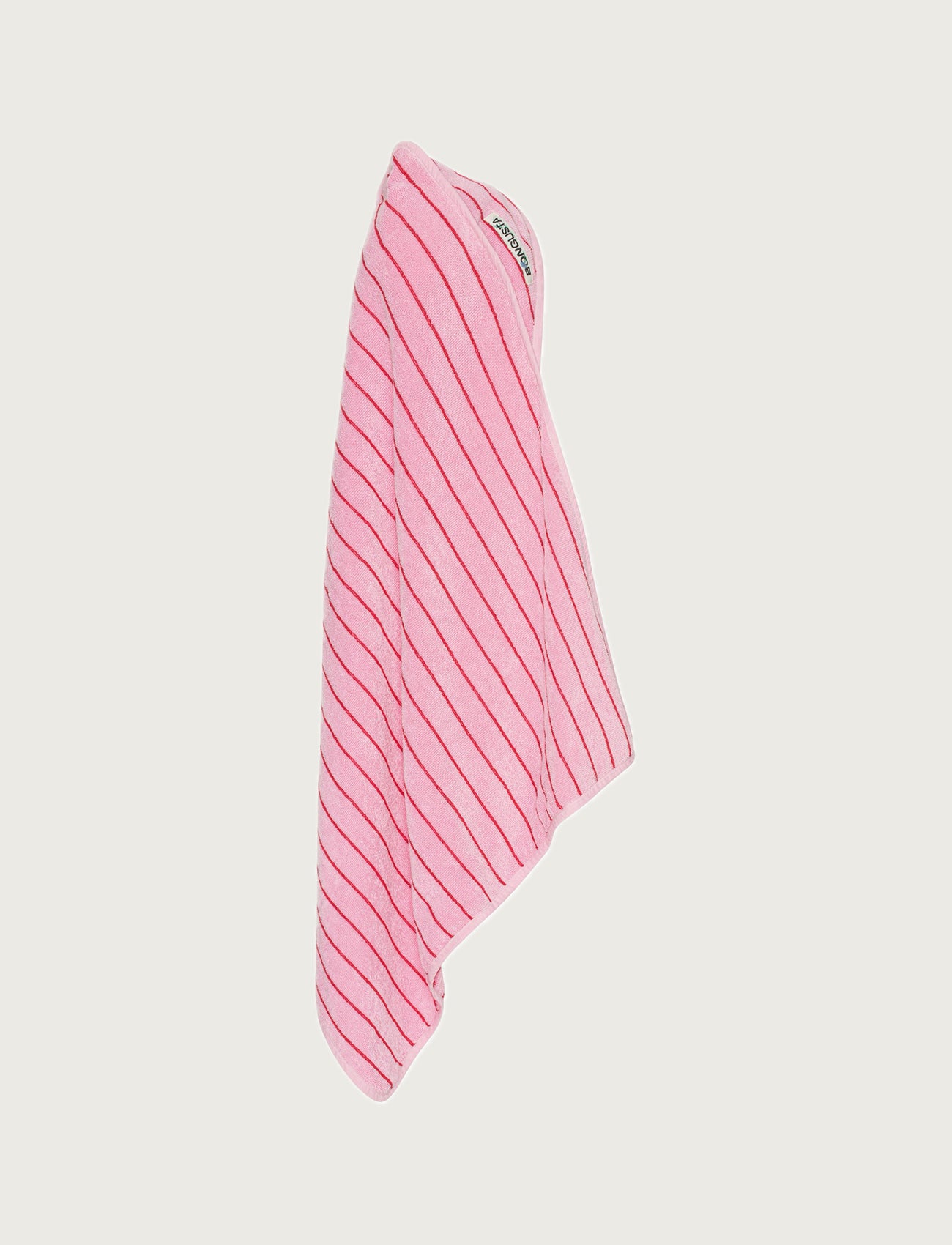 Naram Baby Towel, baby pink & ski patrol