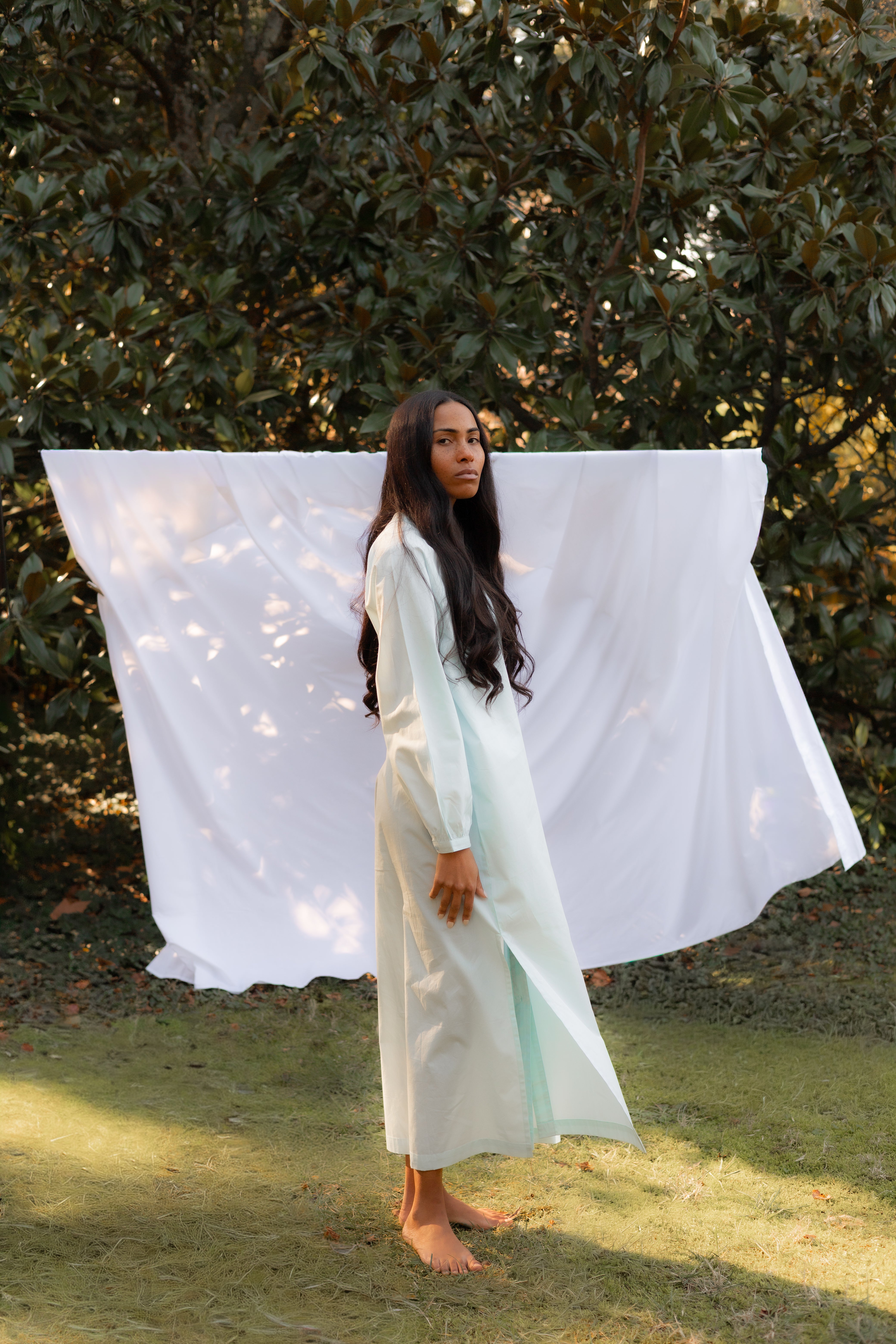 Sahej Dress, ice blue