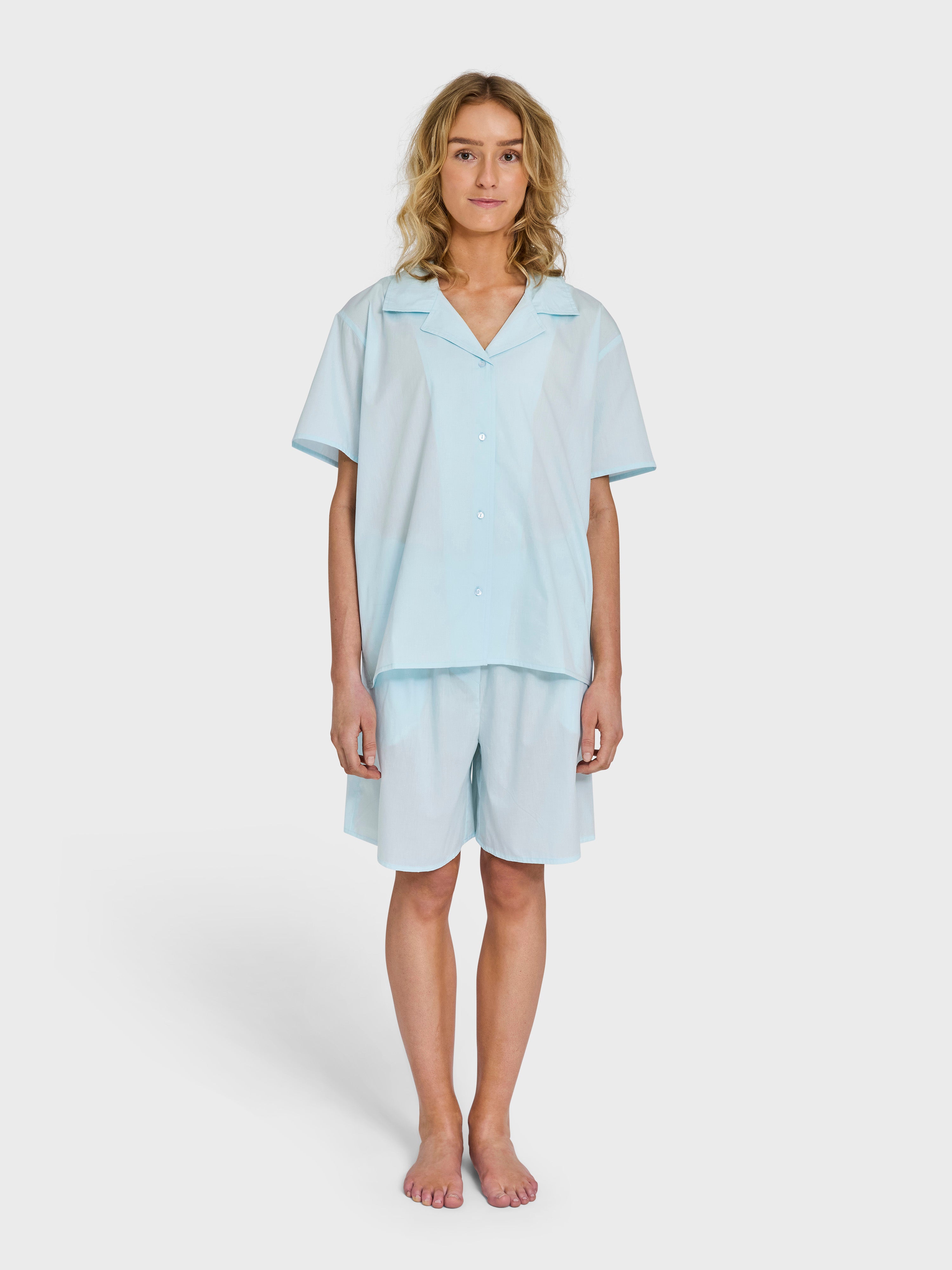 Sahej Short Sleeve Shirt, ice blue