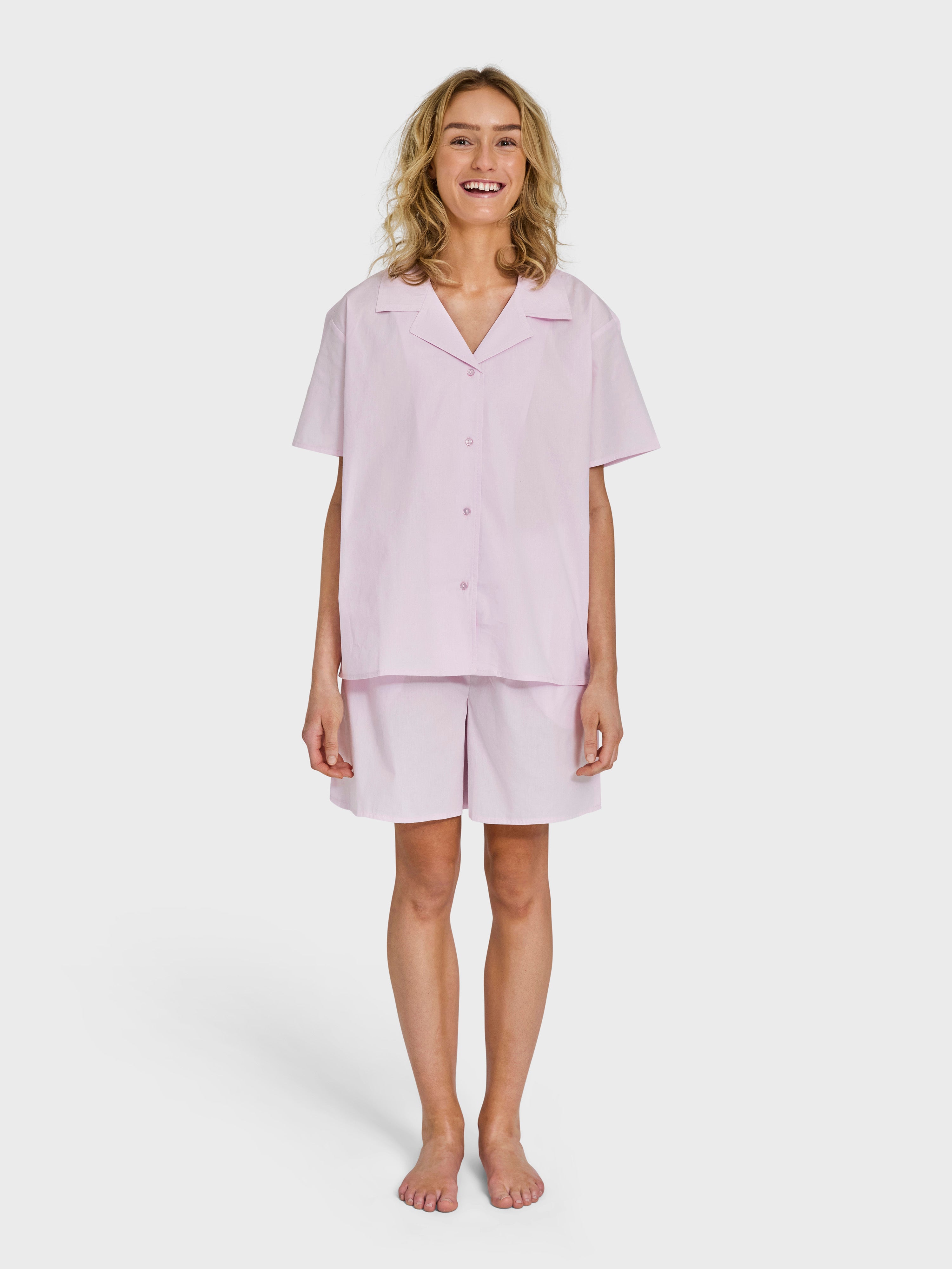 Sahej Short Sleeve Shirt, lilac snow