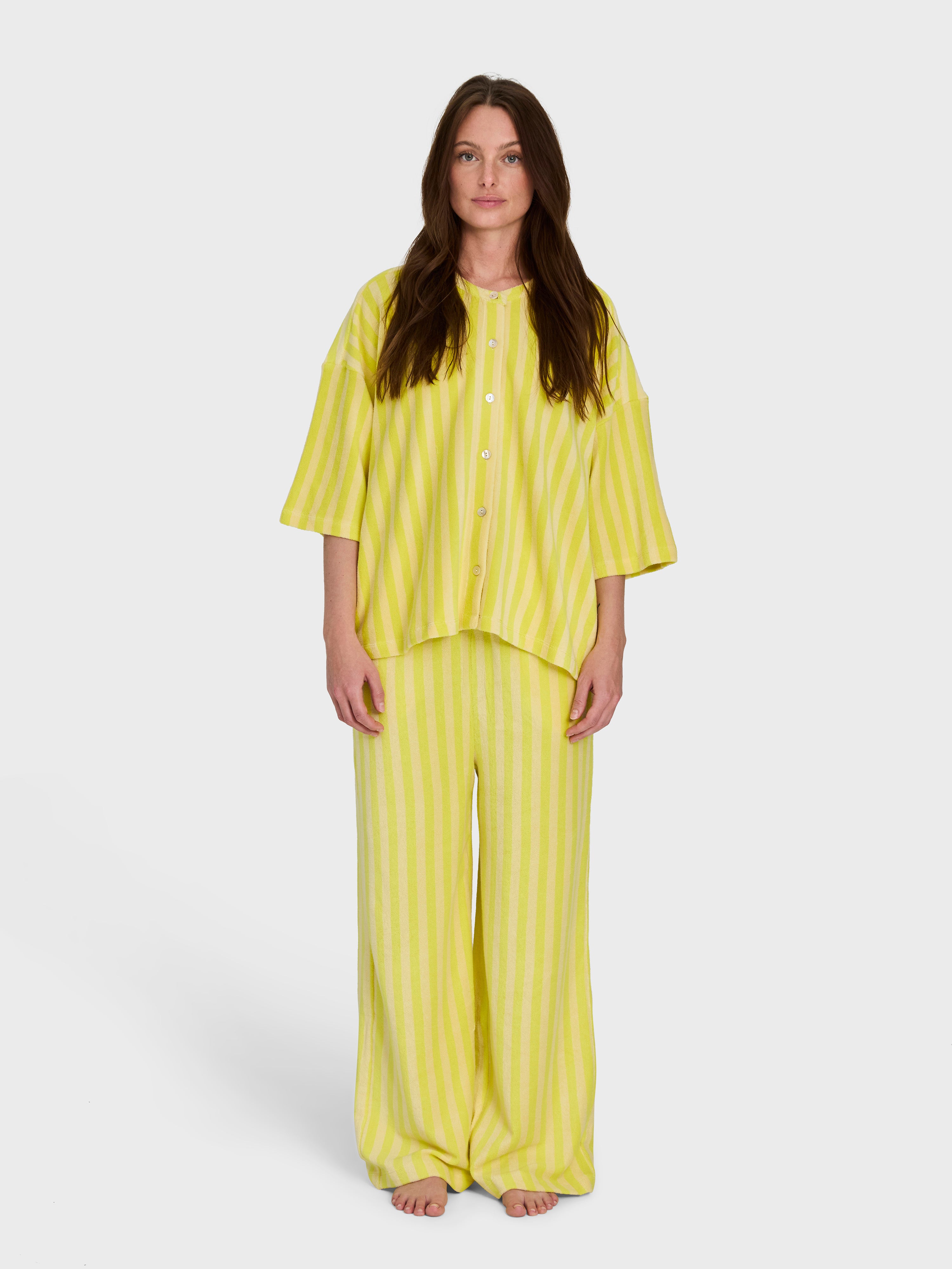 Naram Pants, pristine & neon yellow