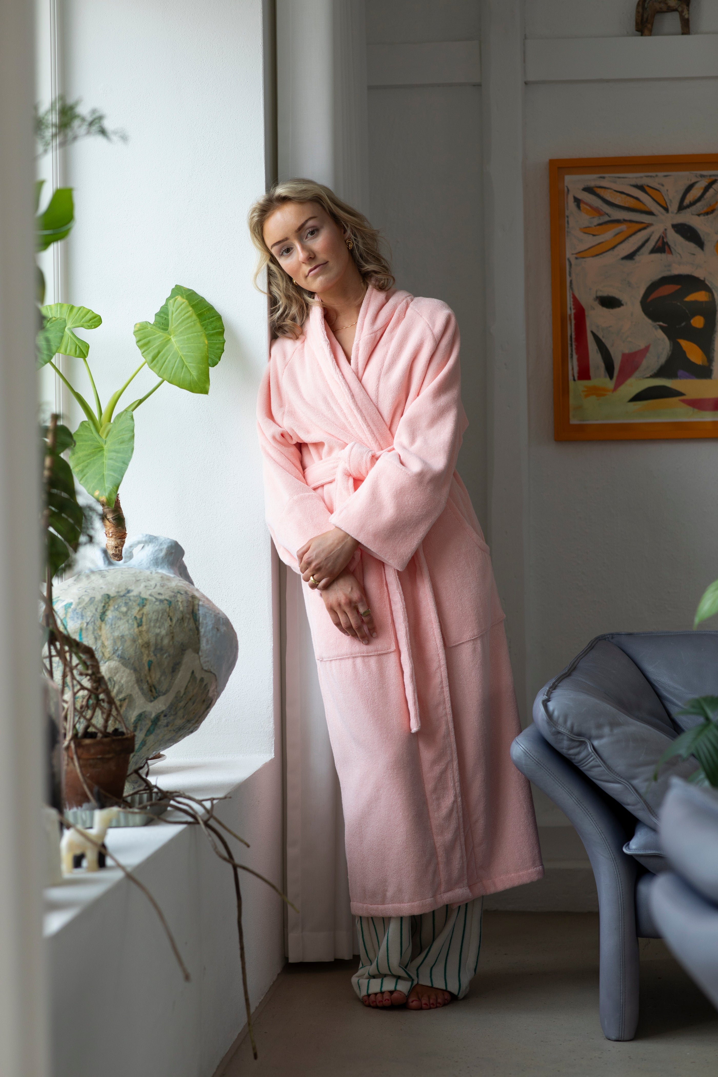 Naram Bathrobe, blush