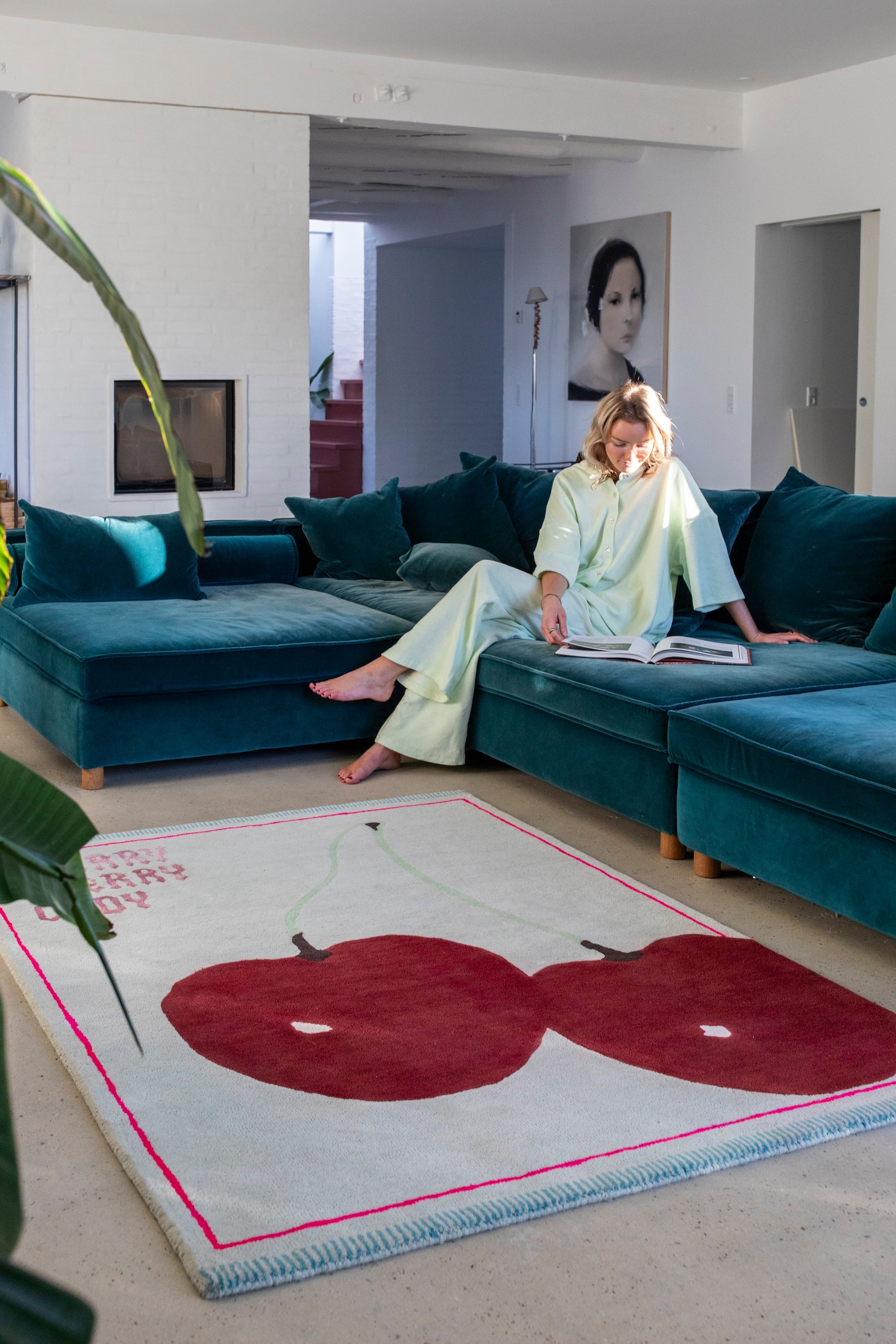 Cherry Rug