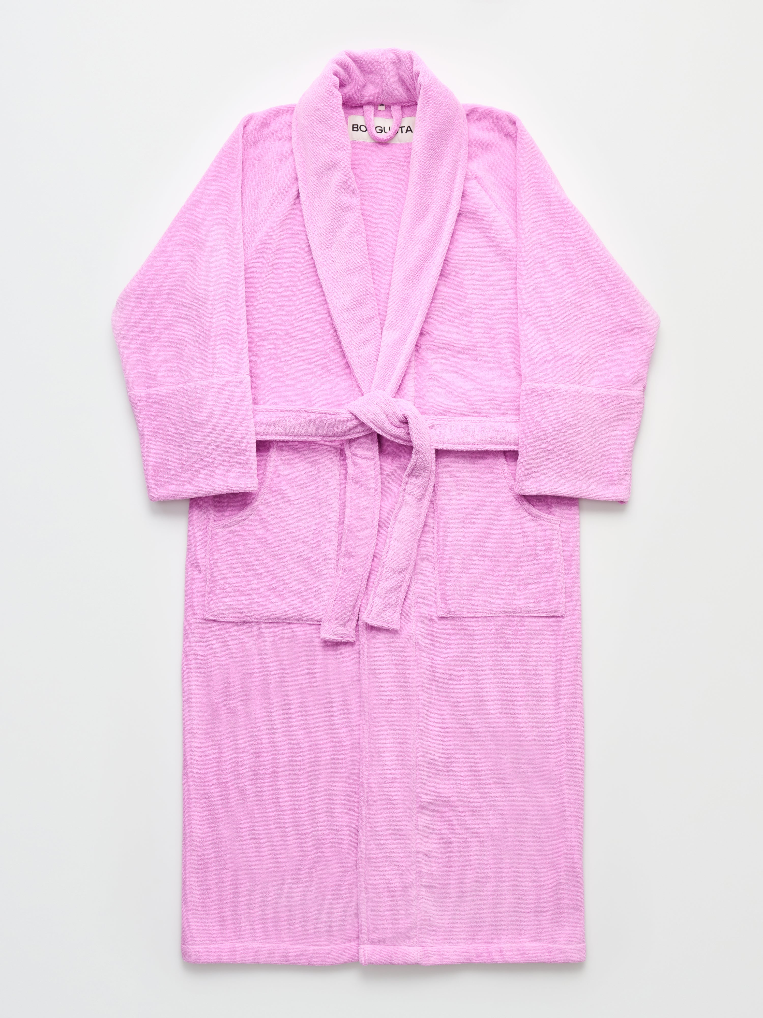 Naram Bathrobe, soft fuchsia