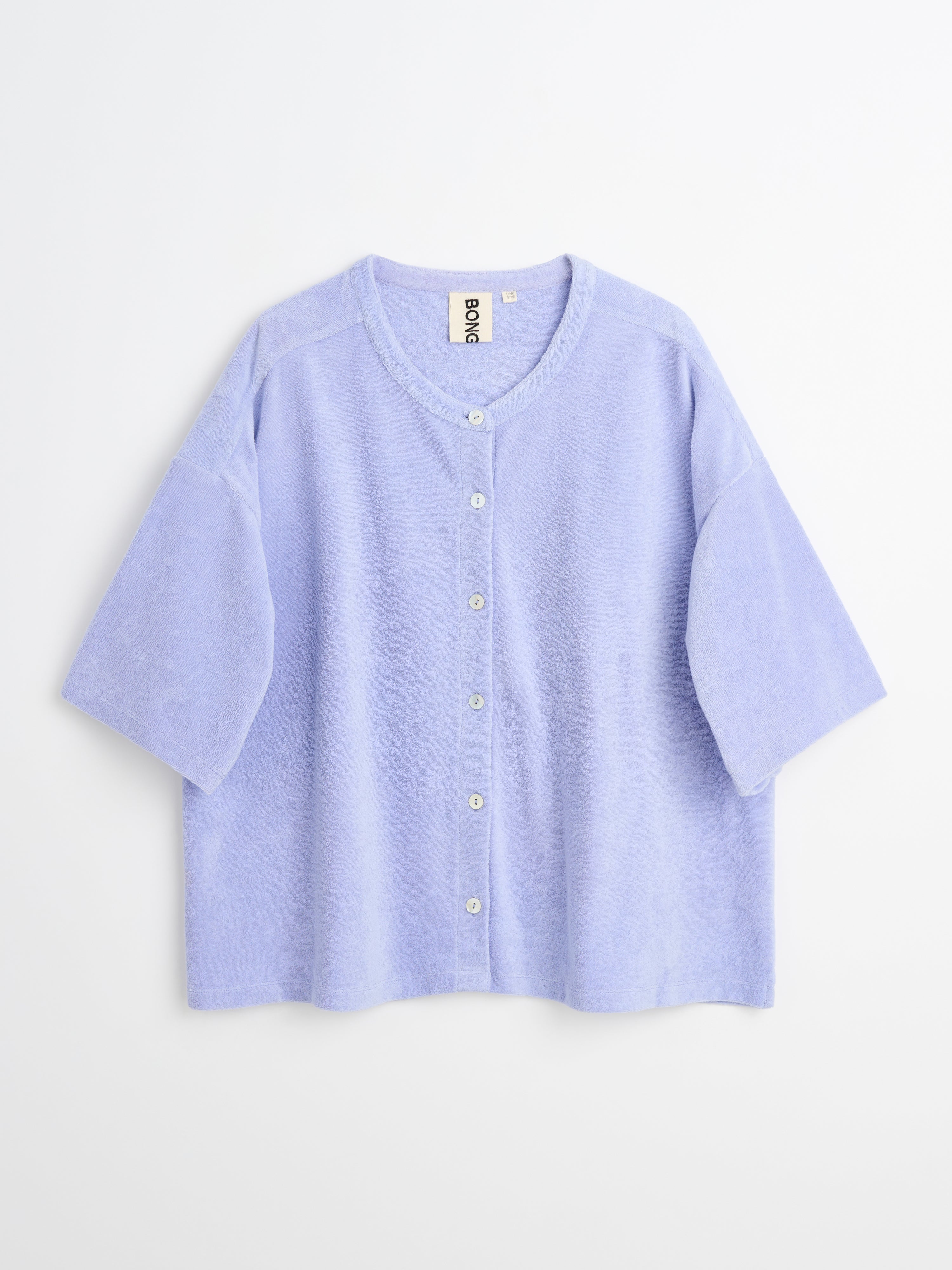 Naram Oversized Shirt, lavender blue