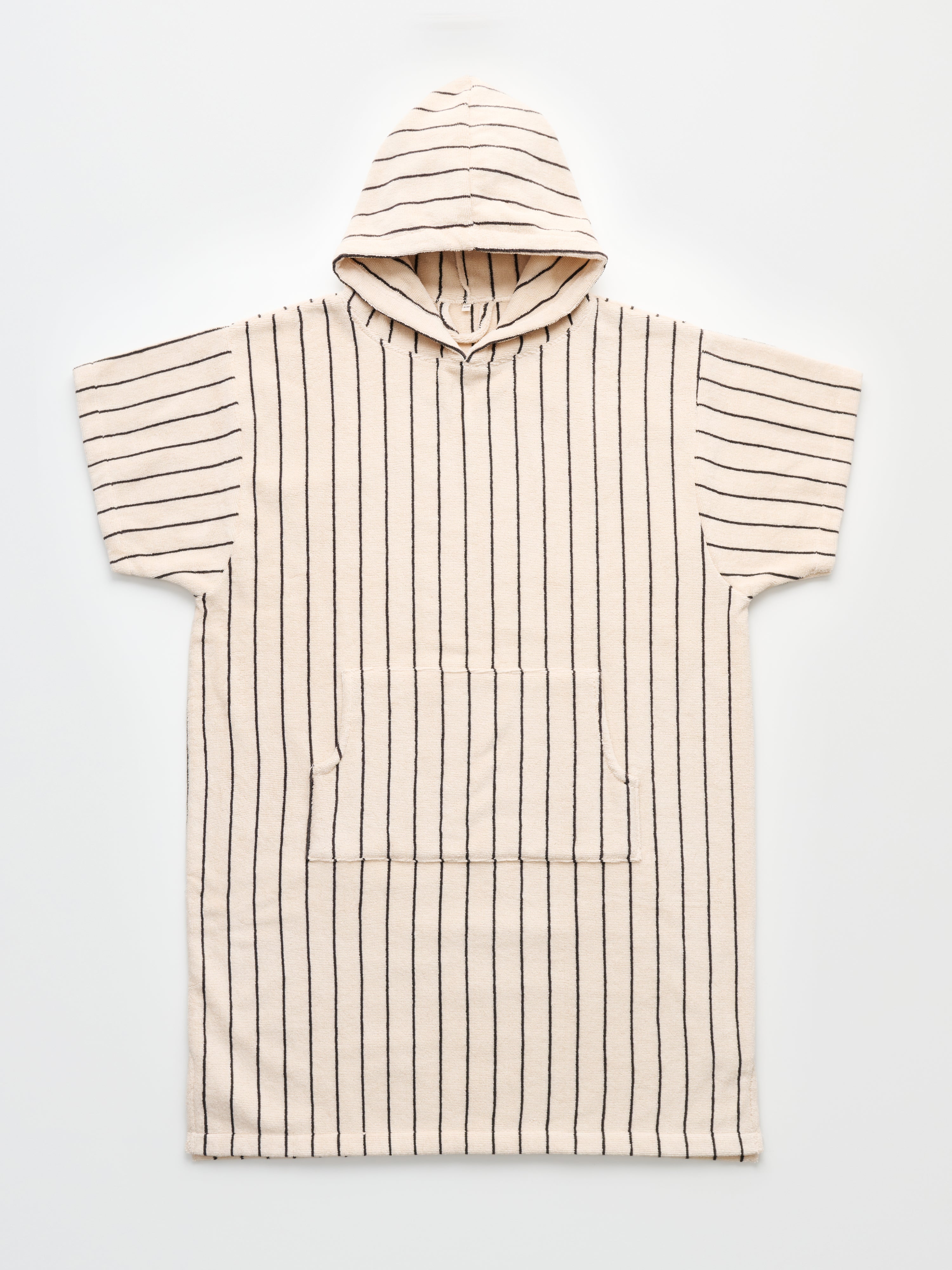 Naram Poncho, creme & ink