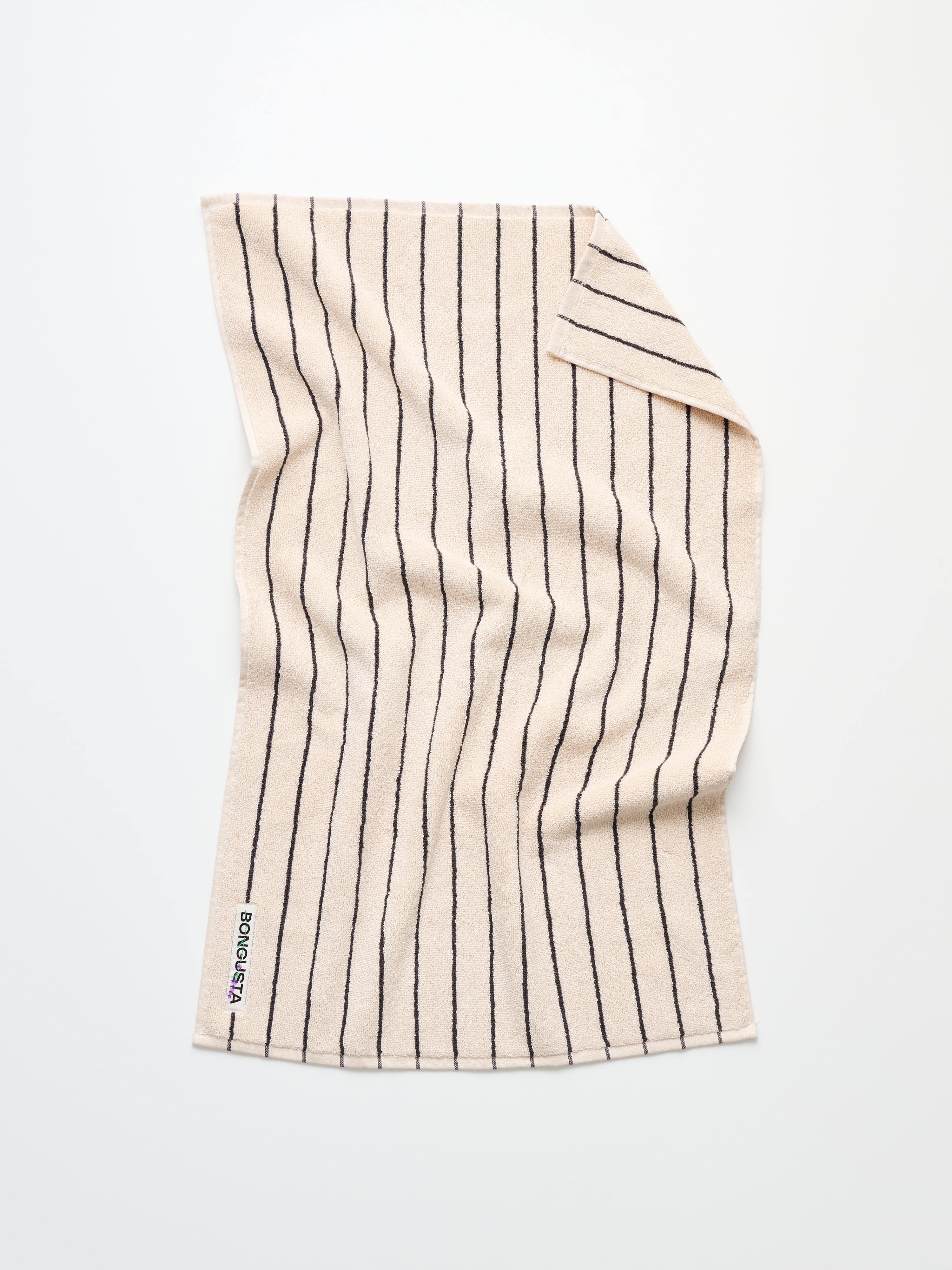 Naram Towels, creme & ink