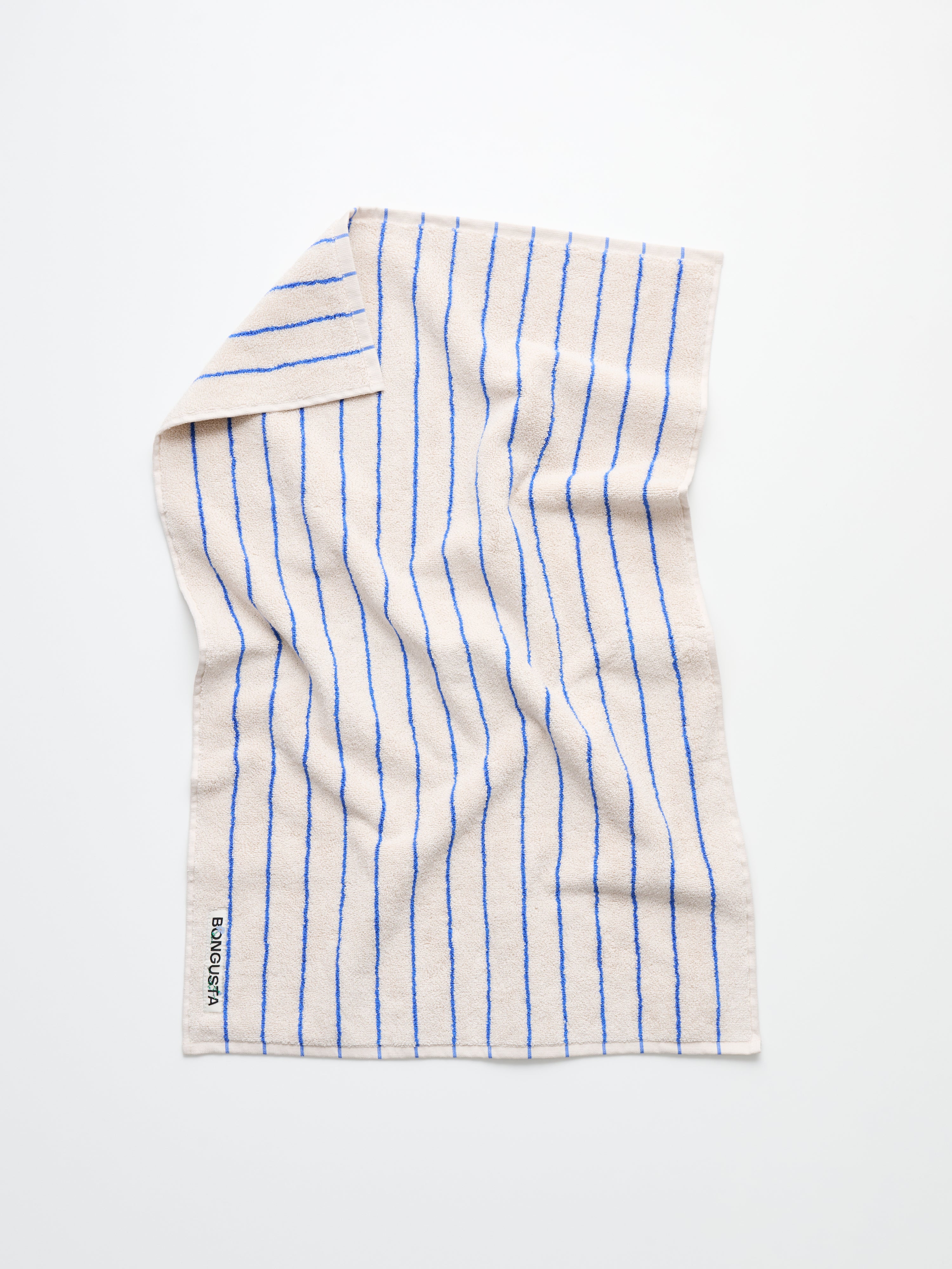 Naram Towels, moonbeam & ultramarine