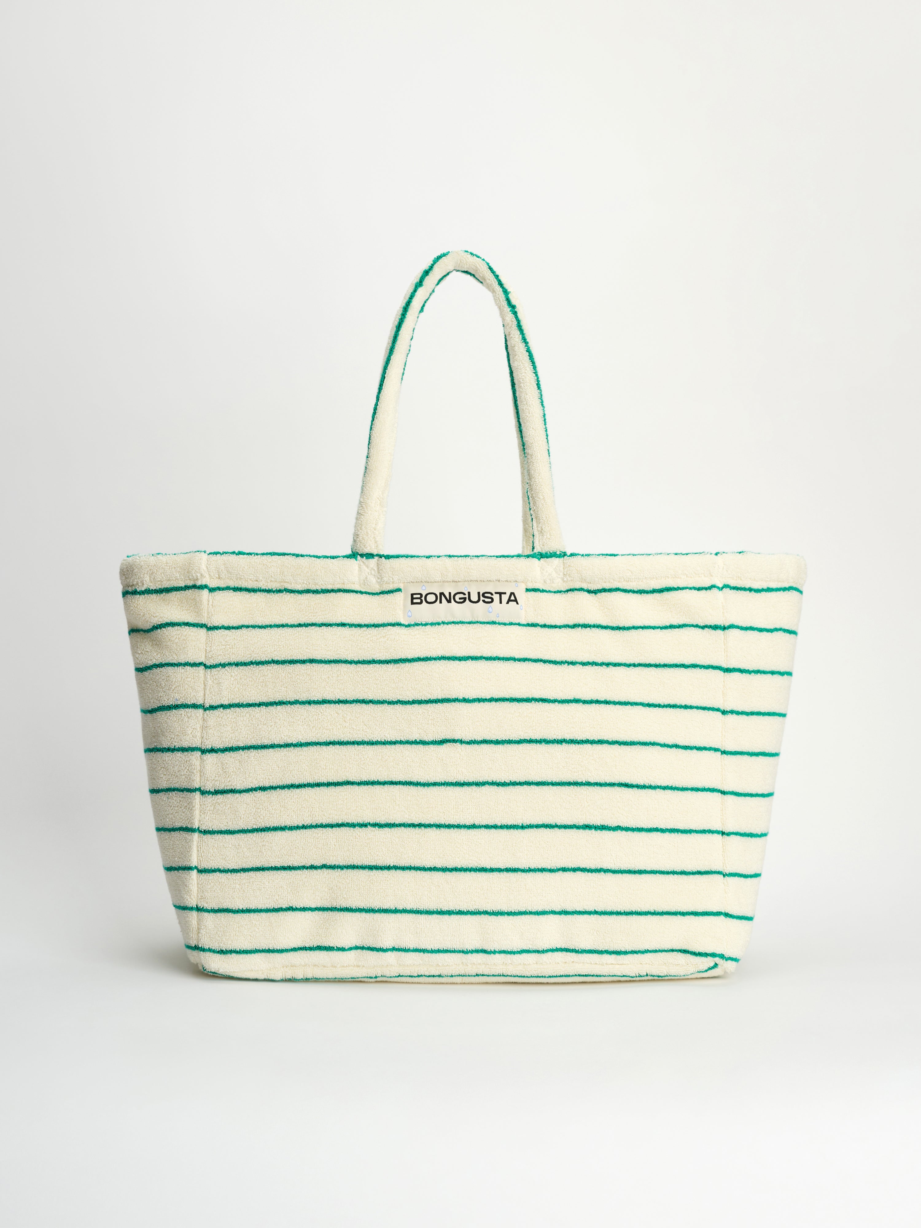 Naram Weekend Bag, pure white & grass