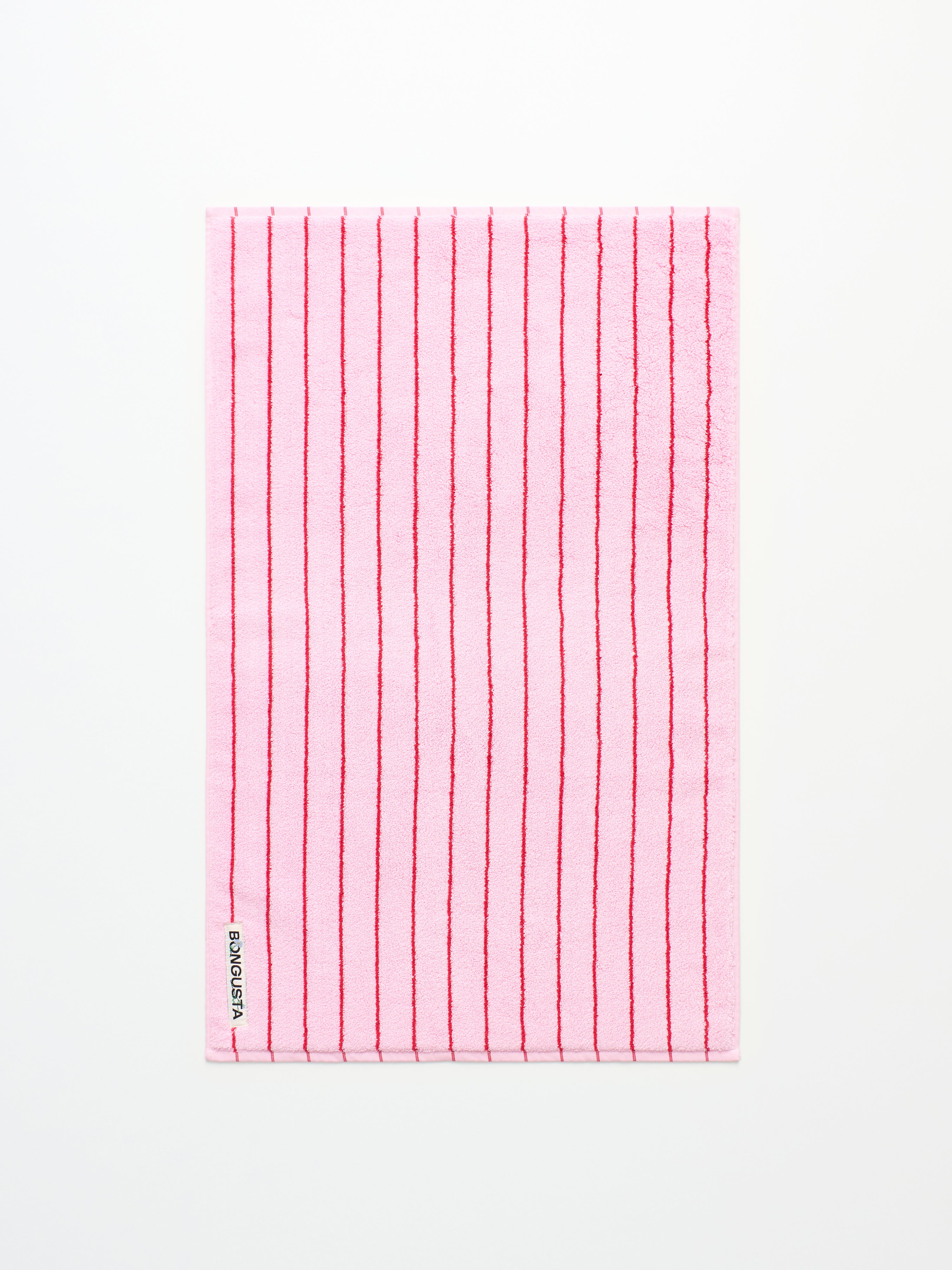 Naram Bath Mat, baby pink & ski patrol