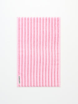 Naram Bath Mat, baby pink & ski patrol