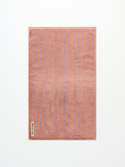 Naram Bath Mat, camel & ultramarine