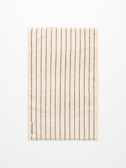 Naram Bath Mat, creme & ink