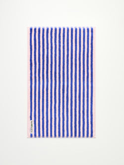 Naram Bath Mat, dazzling blue & rose