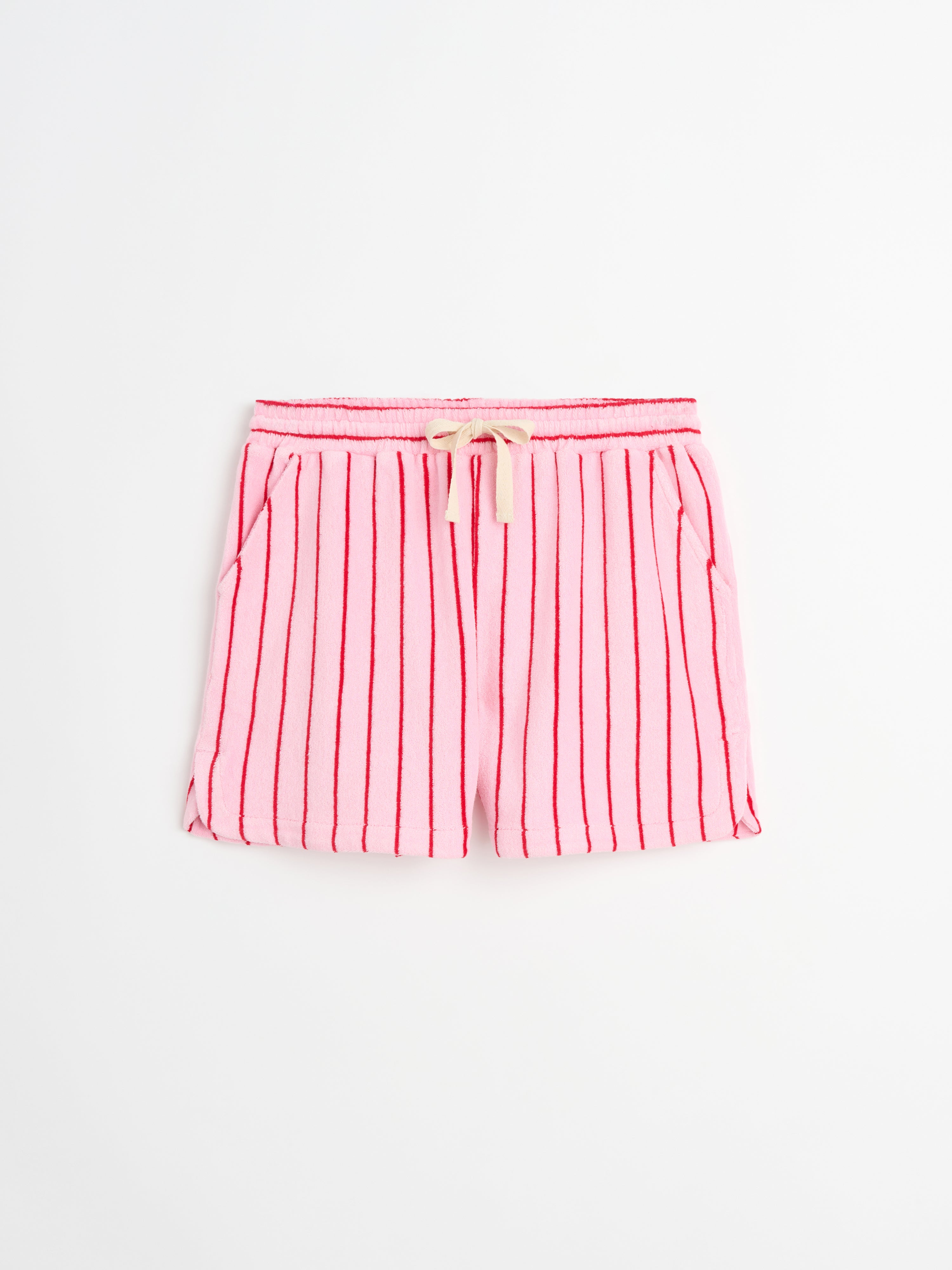 Naram Gym Shorts, baby pink & ski patrol