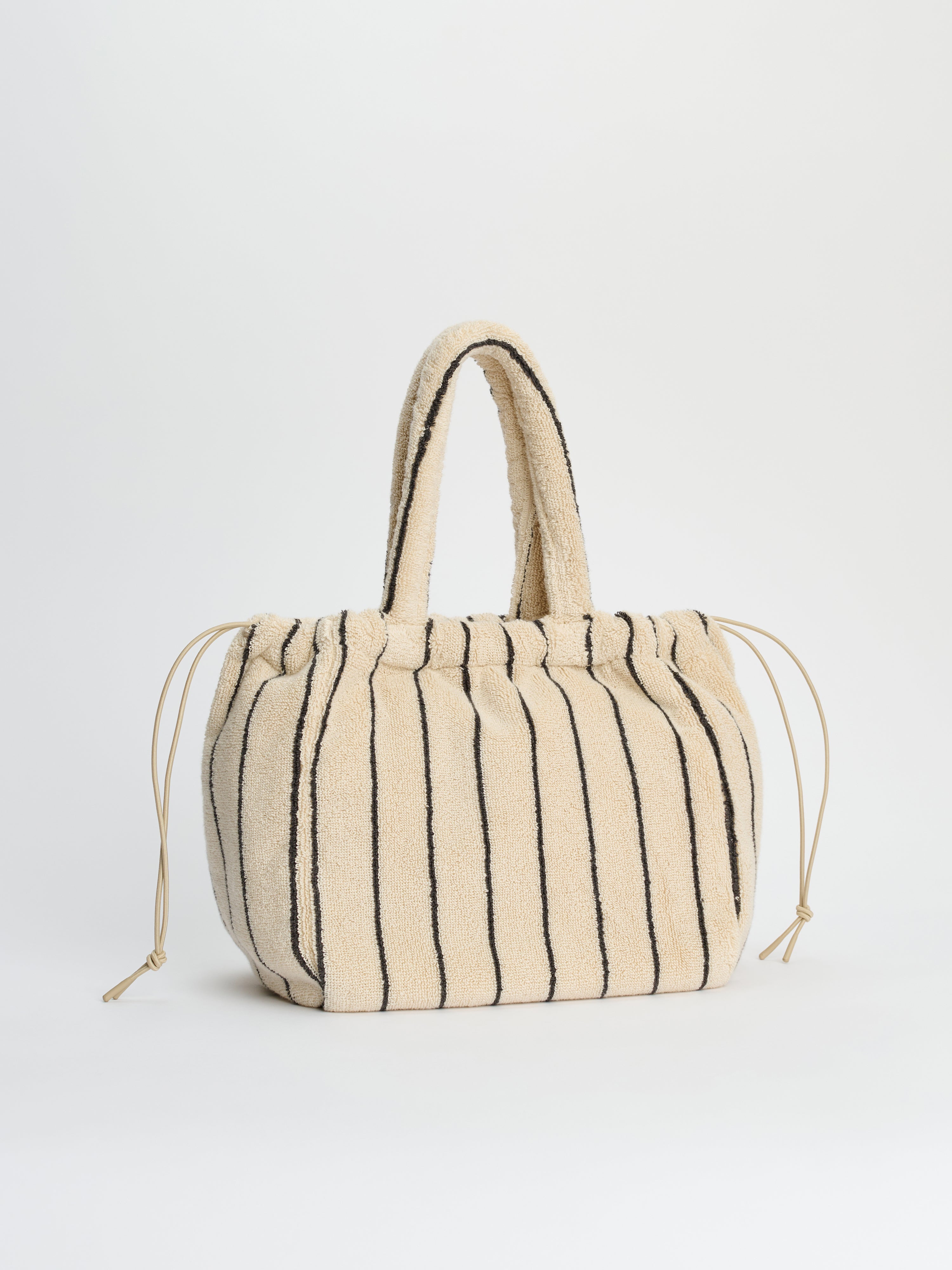 Naram Handbag Small, creme & ink