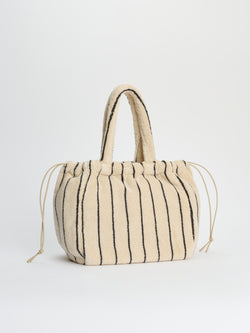 Naram Handbag Small, creme & ink