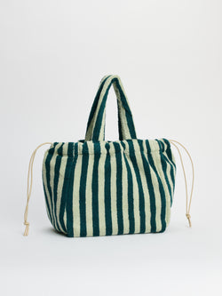 Naram Handbag Small, sea foam & deep teal