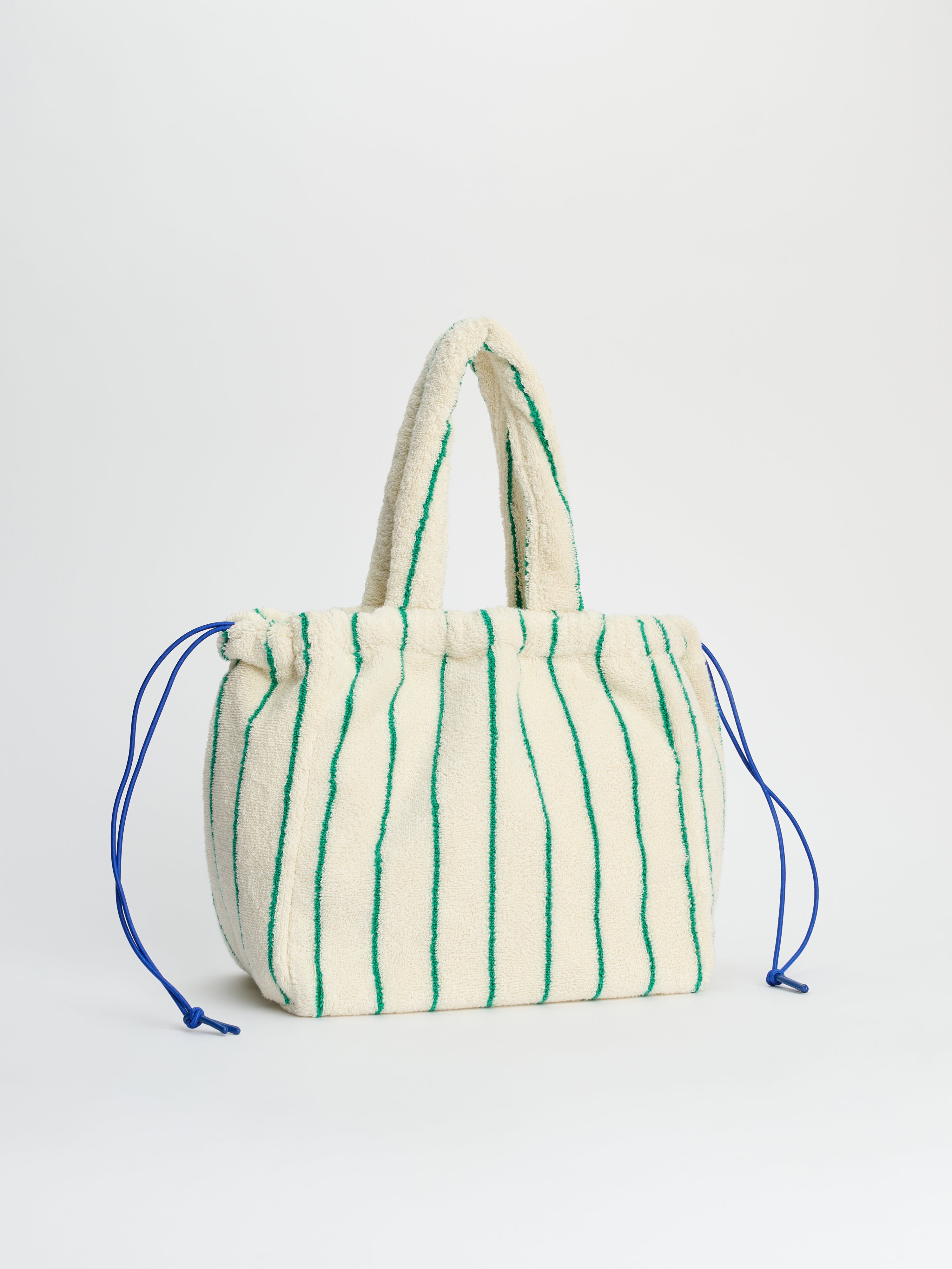 Naram Handbag Small, pure white & grass