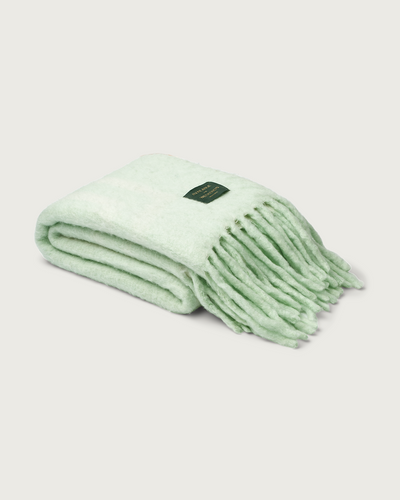 Weekend Plaid, creme & mint