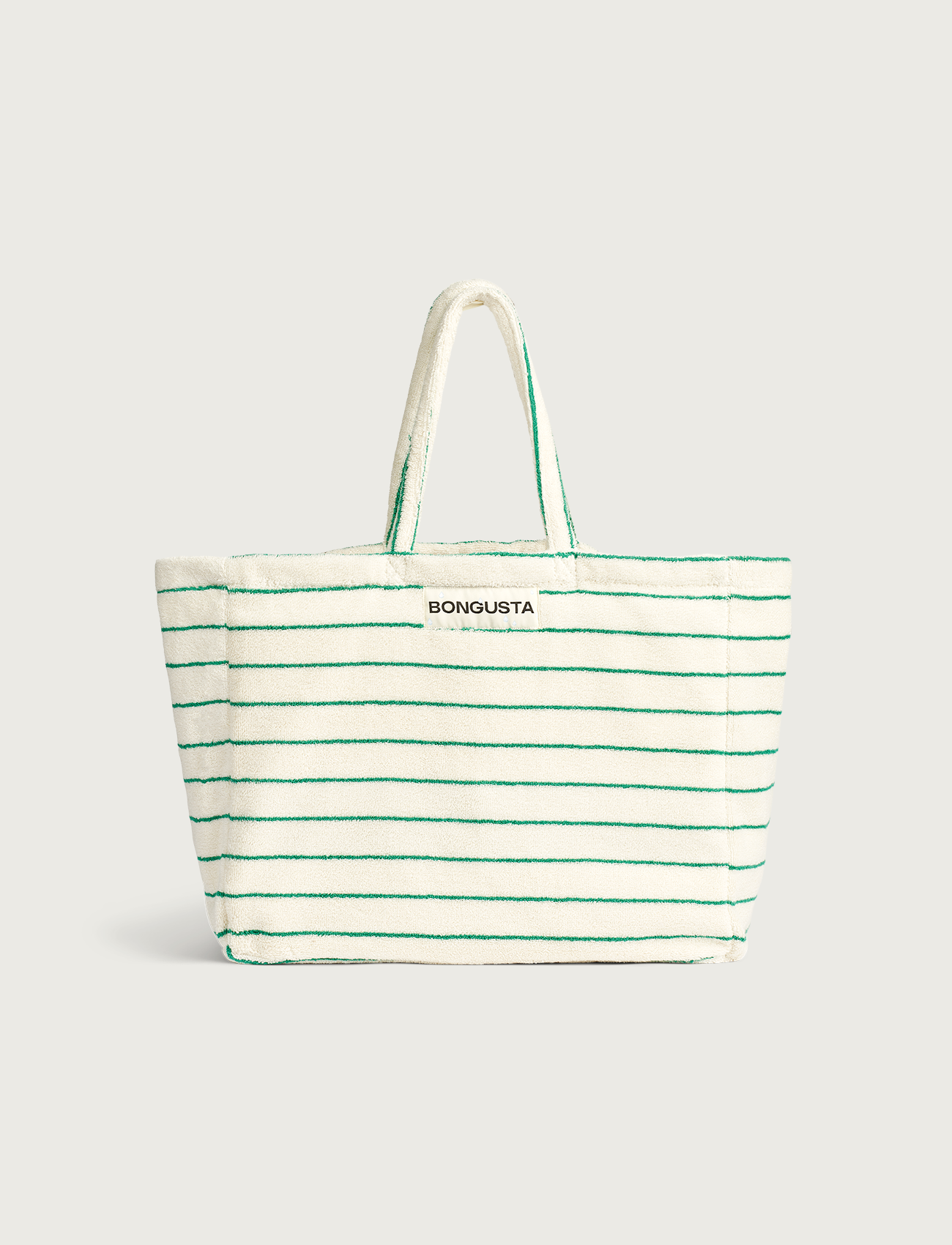 Naram Weekend Bag, pure white & grass