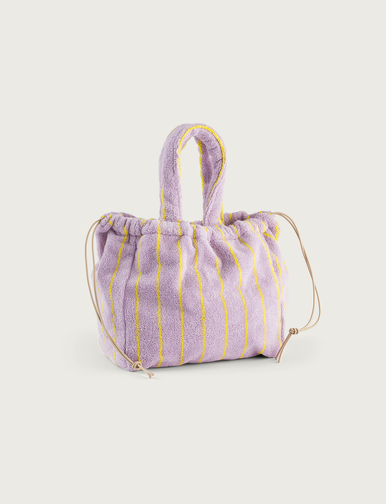 Naram Handbag Small, lilac & neon yellow