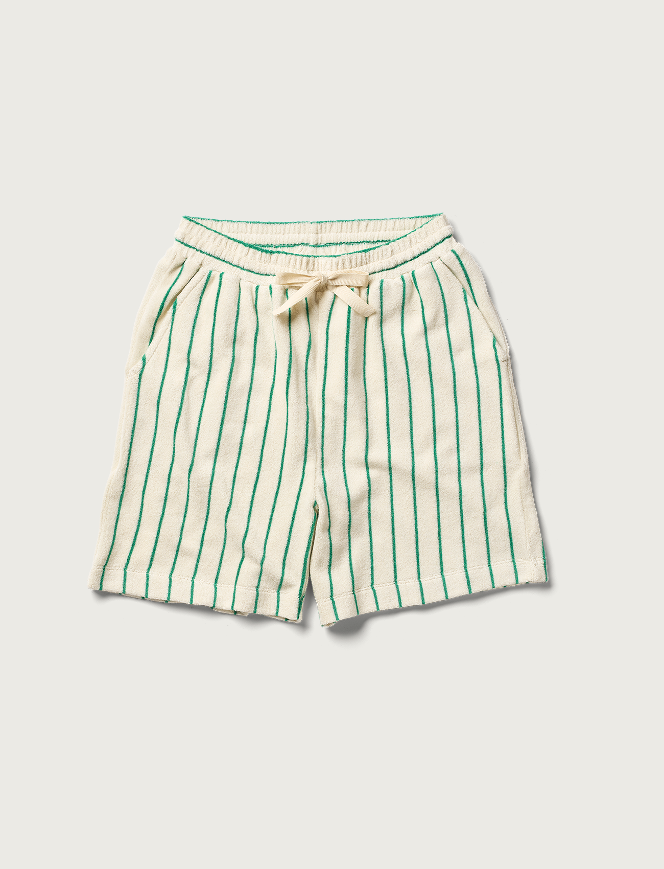 Naram Shorts, pure white & grass