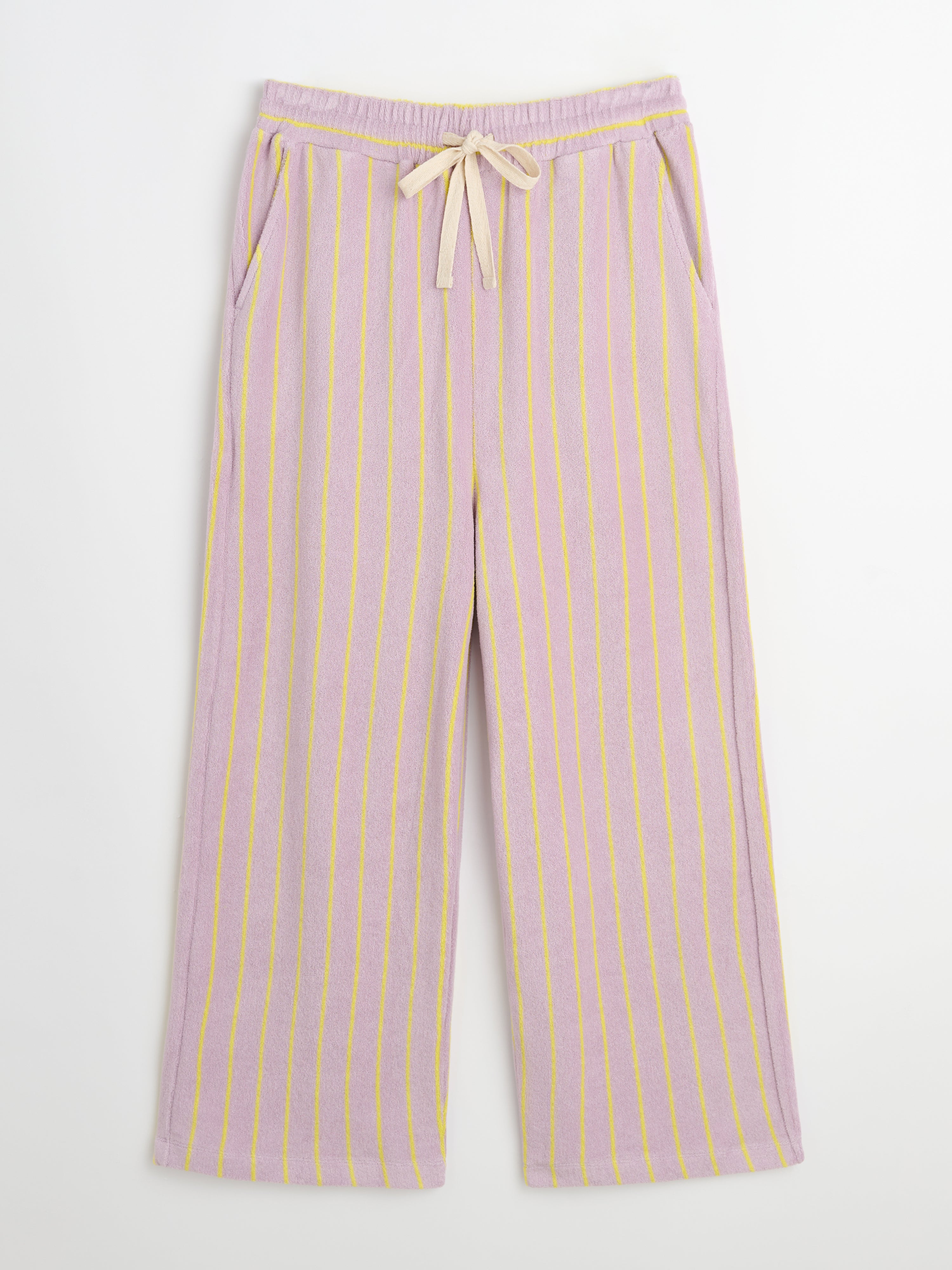 Naram Pants, lilac & neon yellow