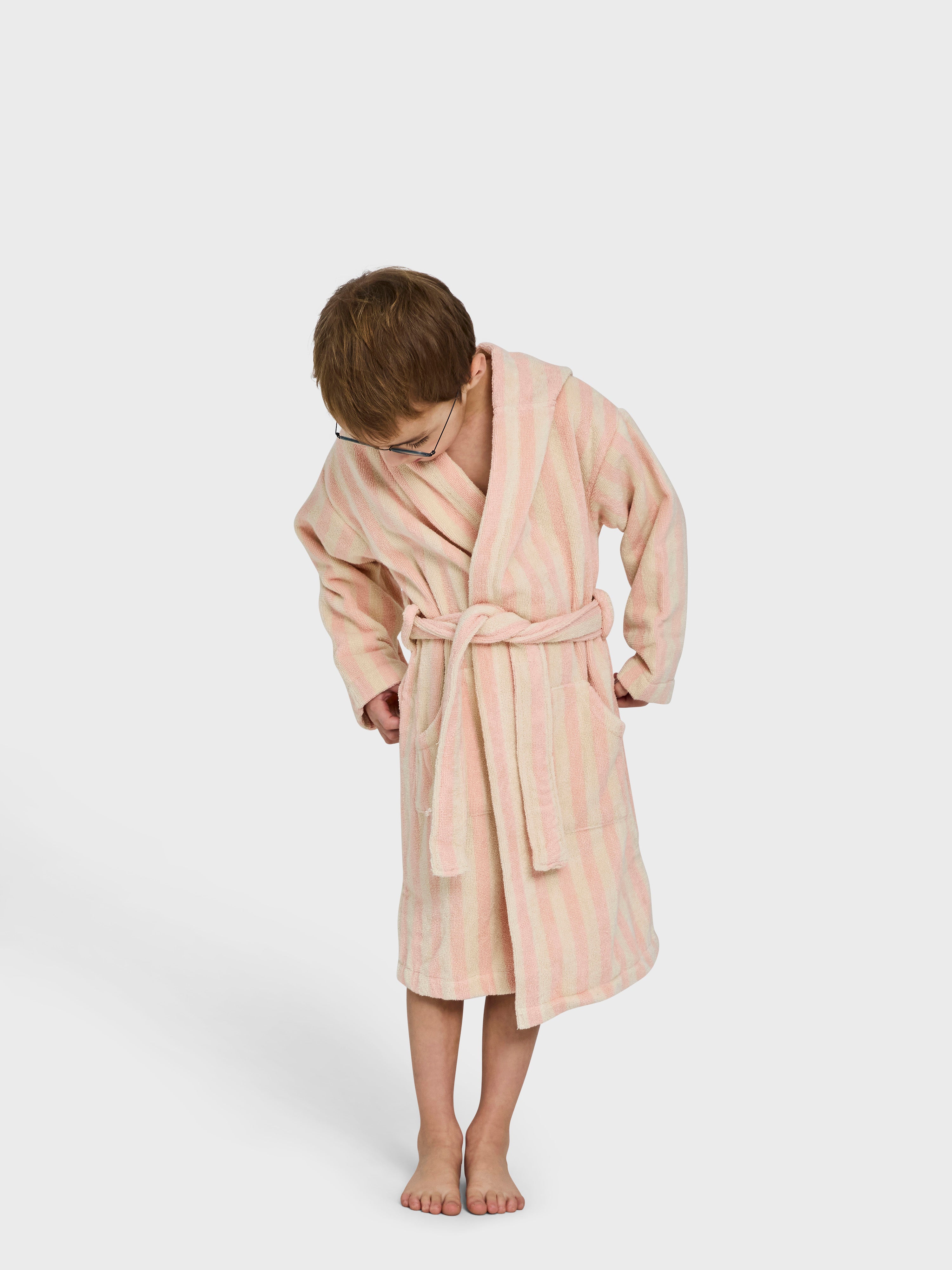 Naram Kids Bathrobe, tropical & creme