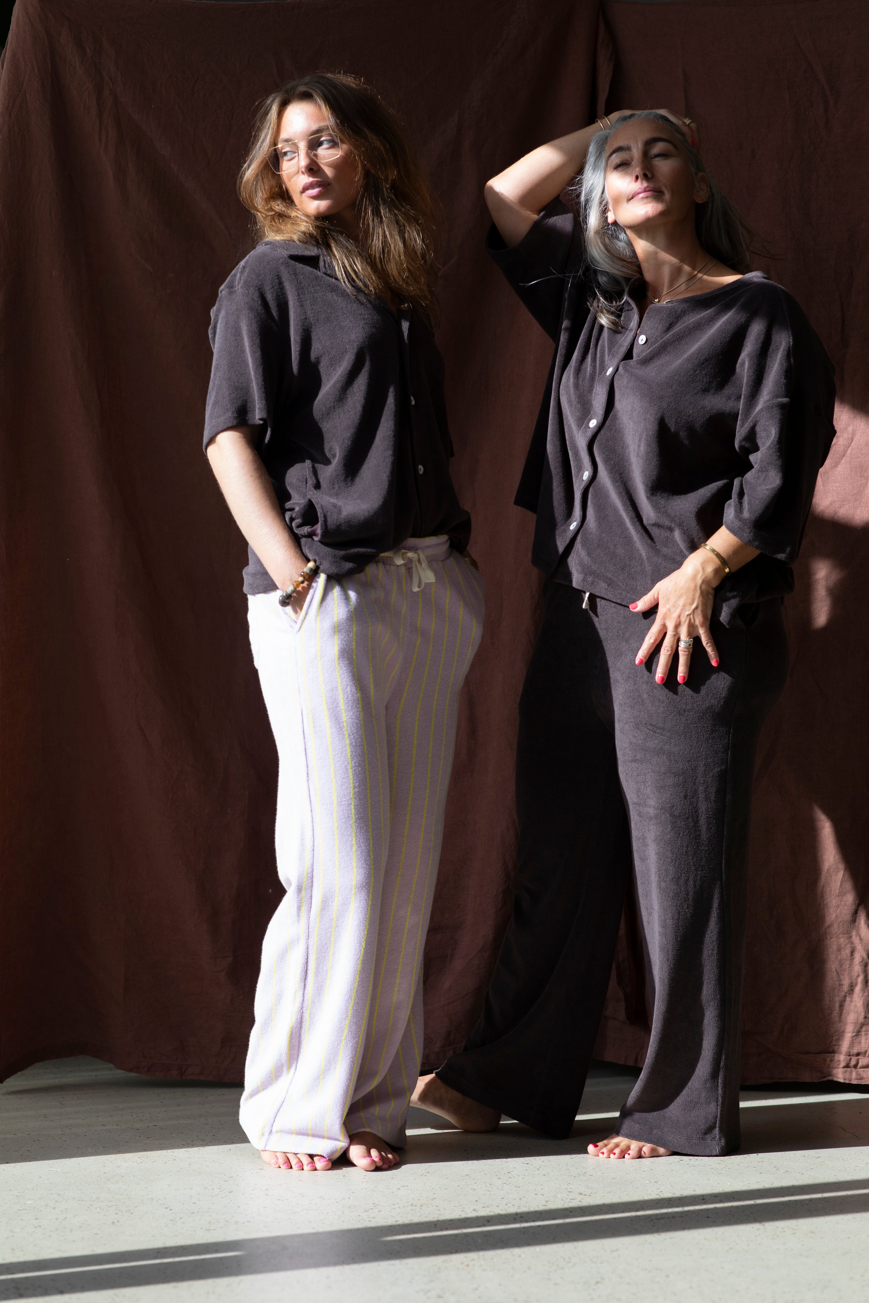 Naram Oversized Shirt, coffee