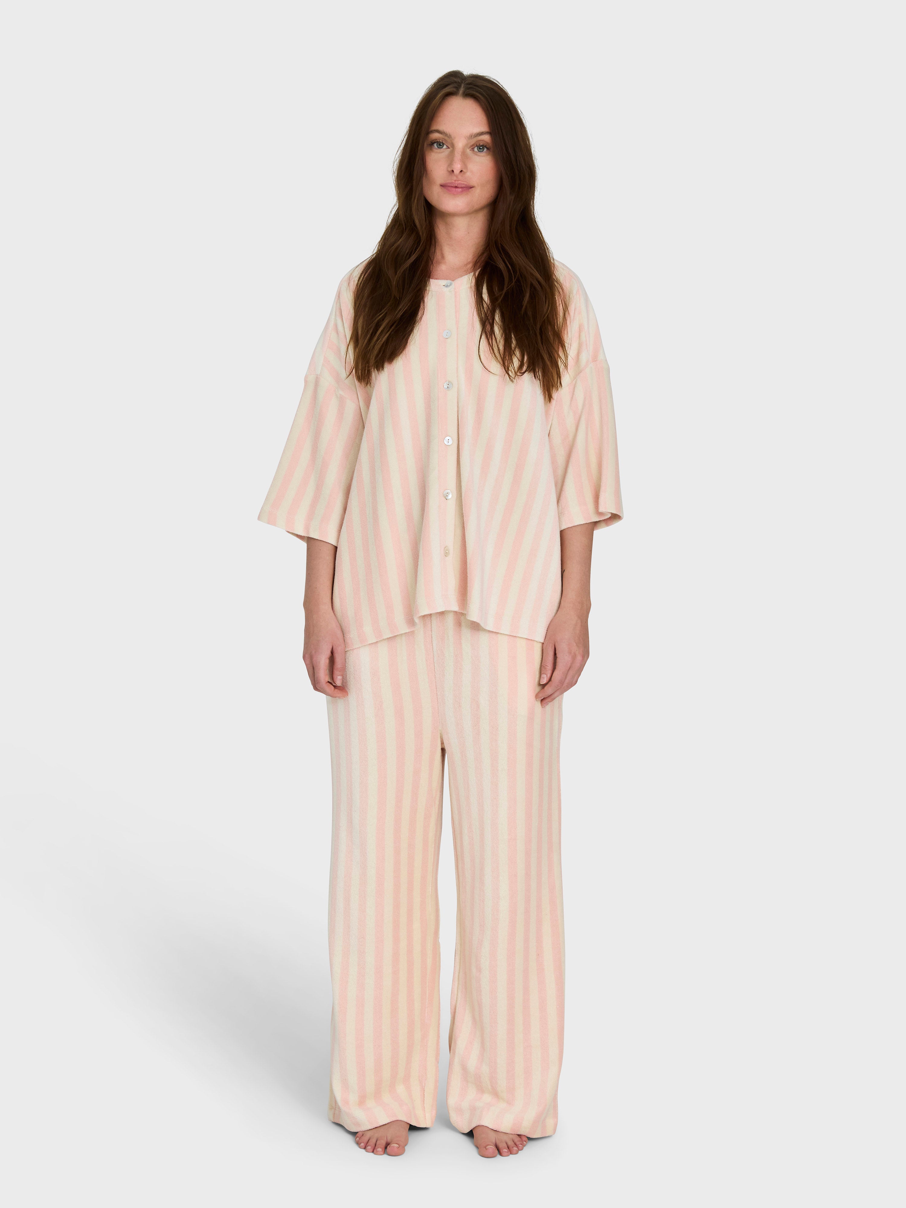 Naram Pants, tropical & creme