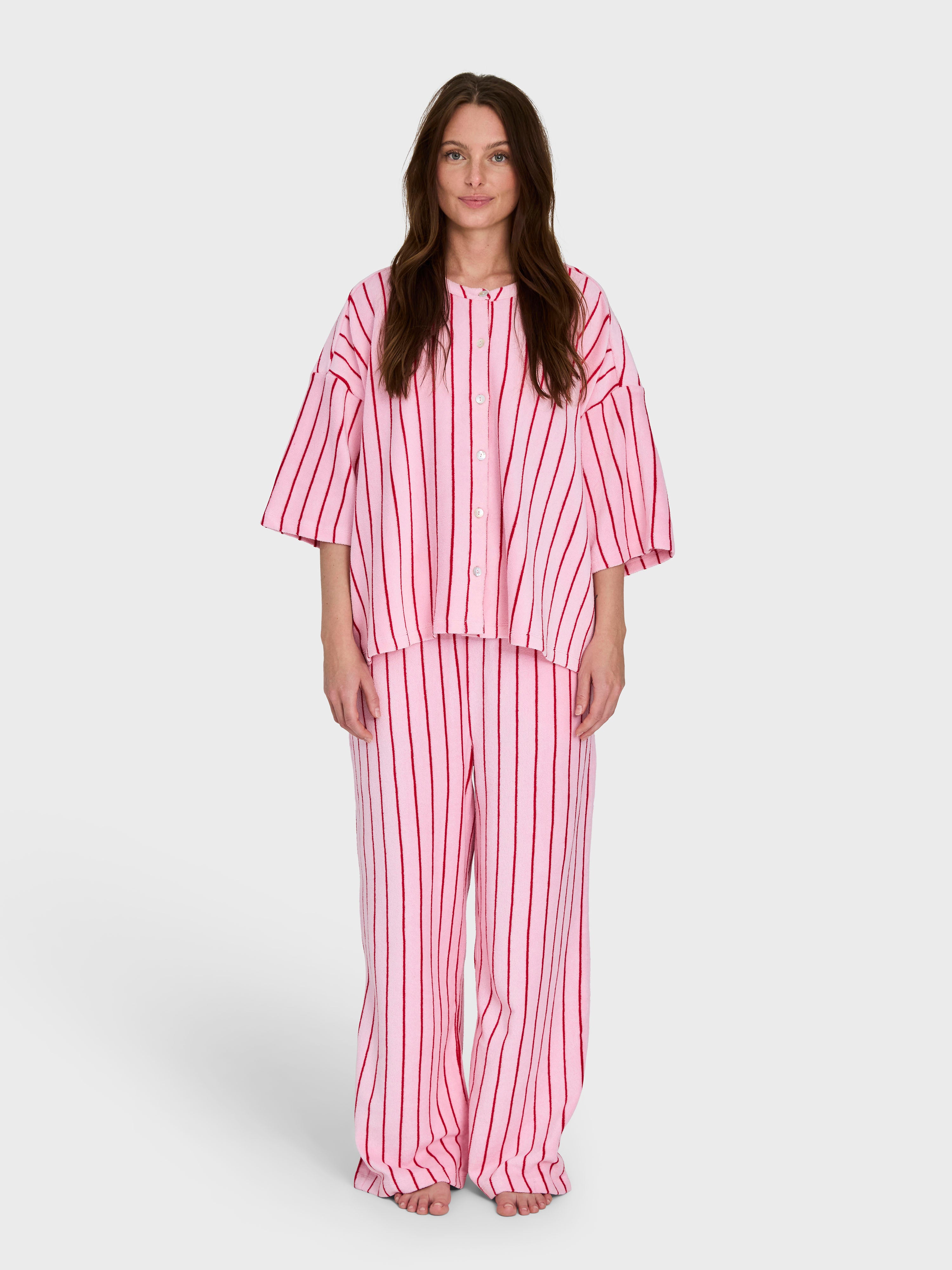 Naram Pants, baby pink & ski patrol