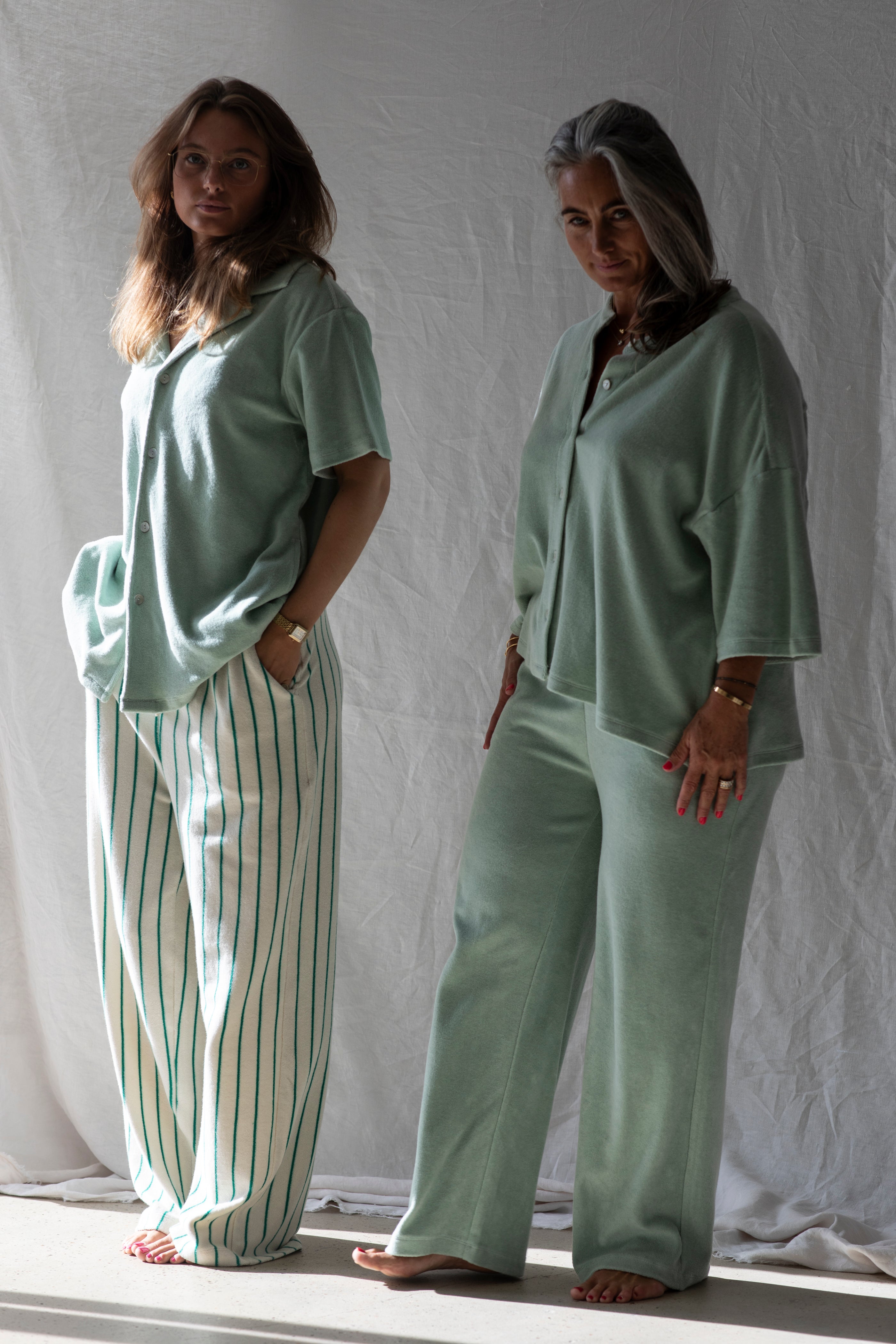 Naram Shirt, silver sage