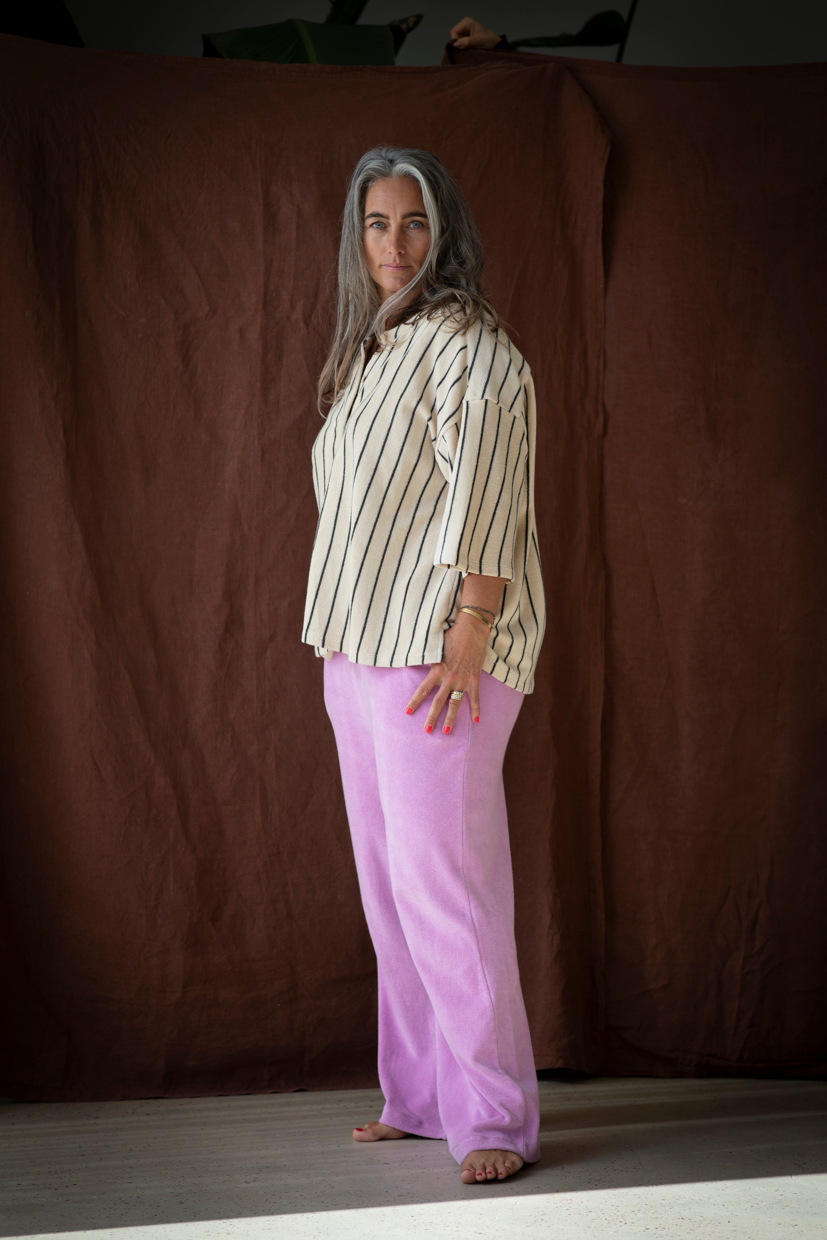 Naram Pants, soft fuchsia