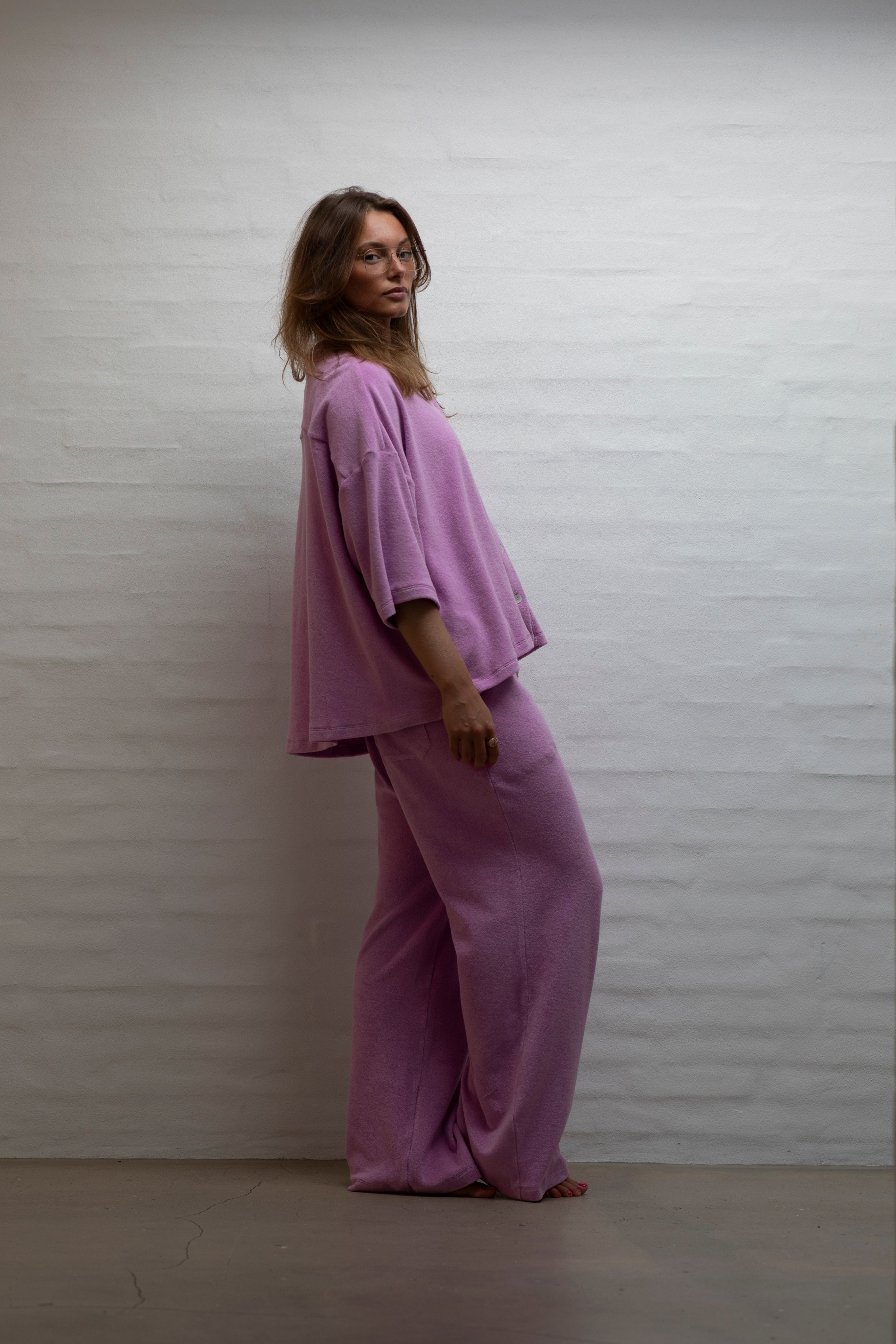 Naram Pants, soft fuchsia