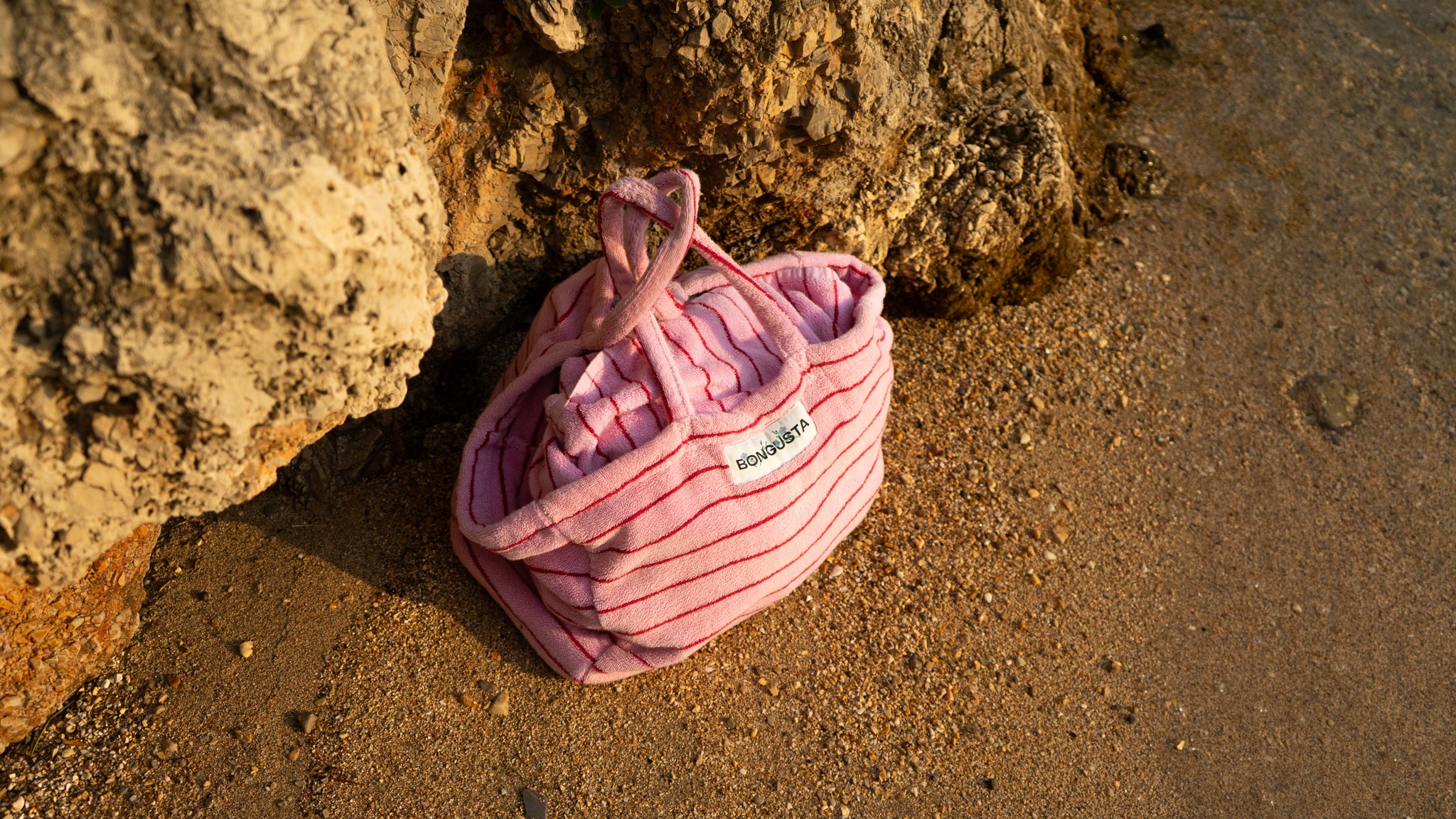 Naram Weekend Bag, baby pink & ski patrol