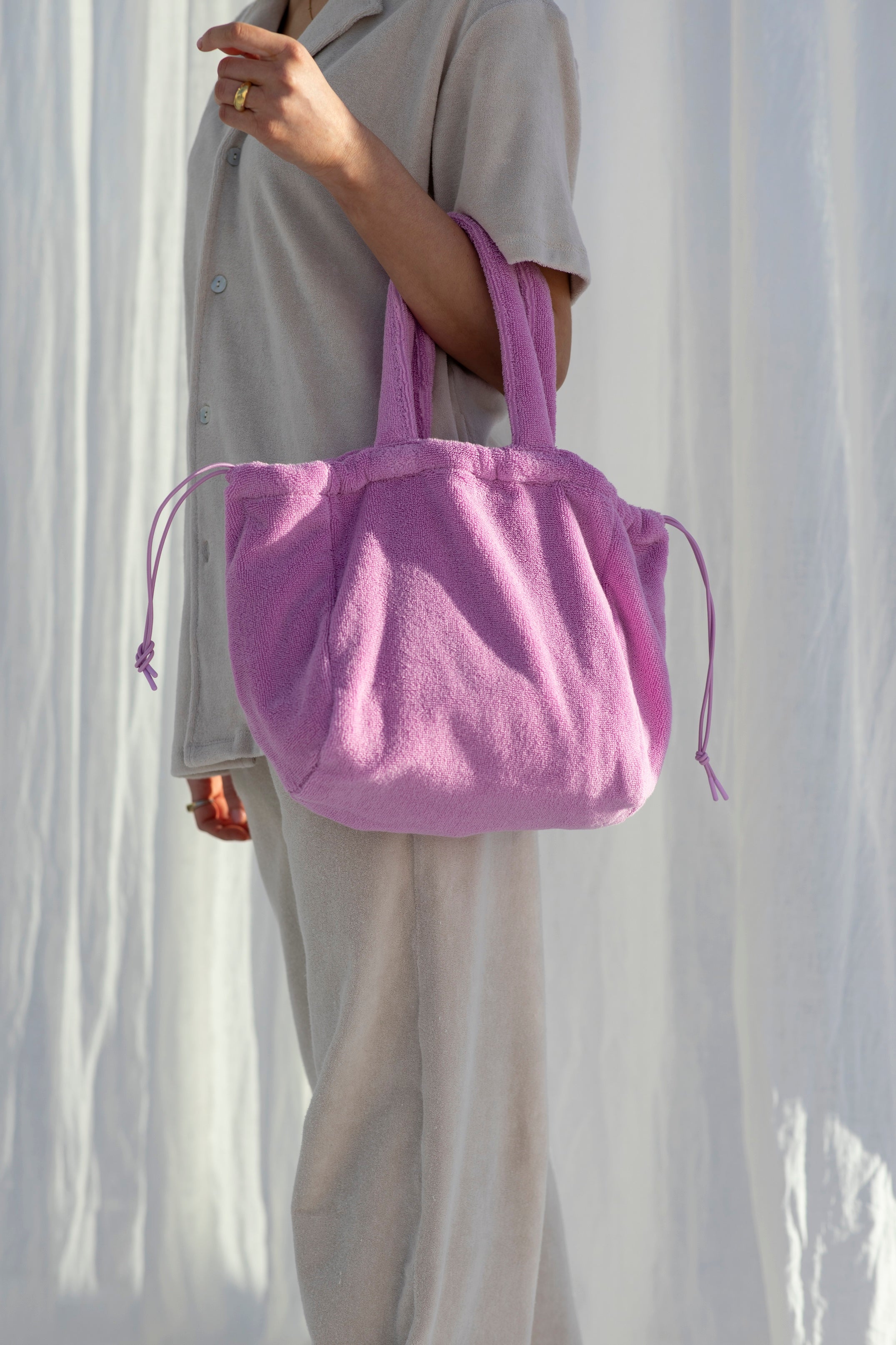Naram Handbag Small, soft fuchsia