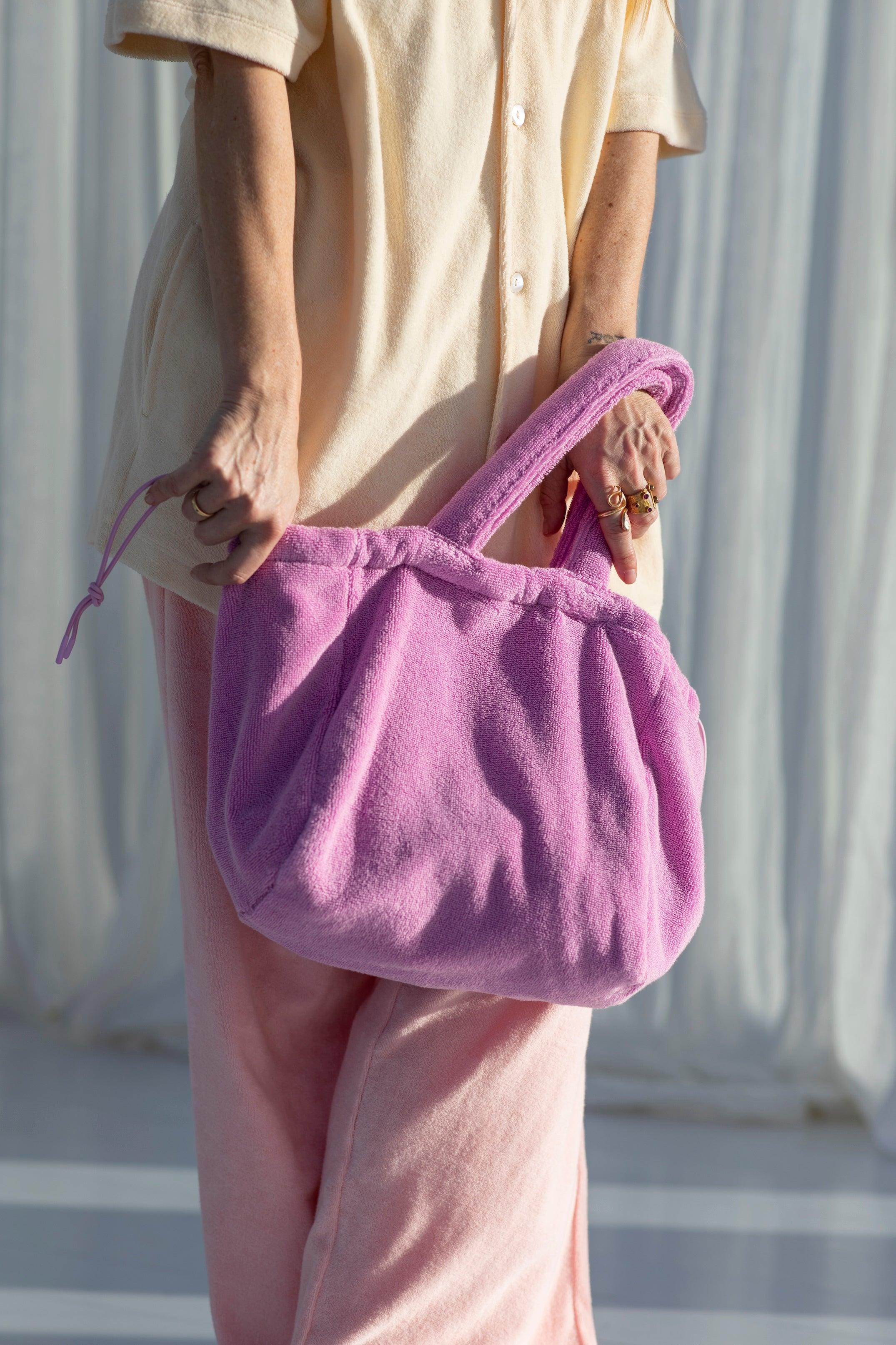 Naram Handbag Small, soft fuchsia