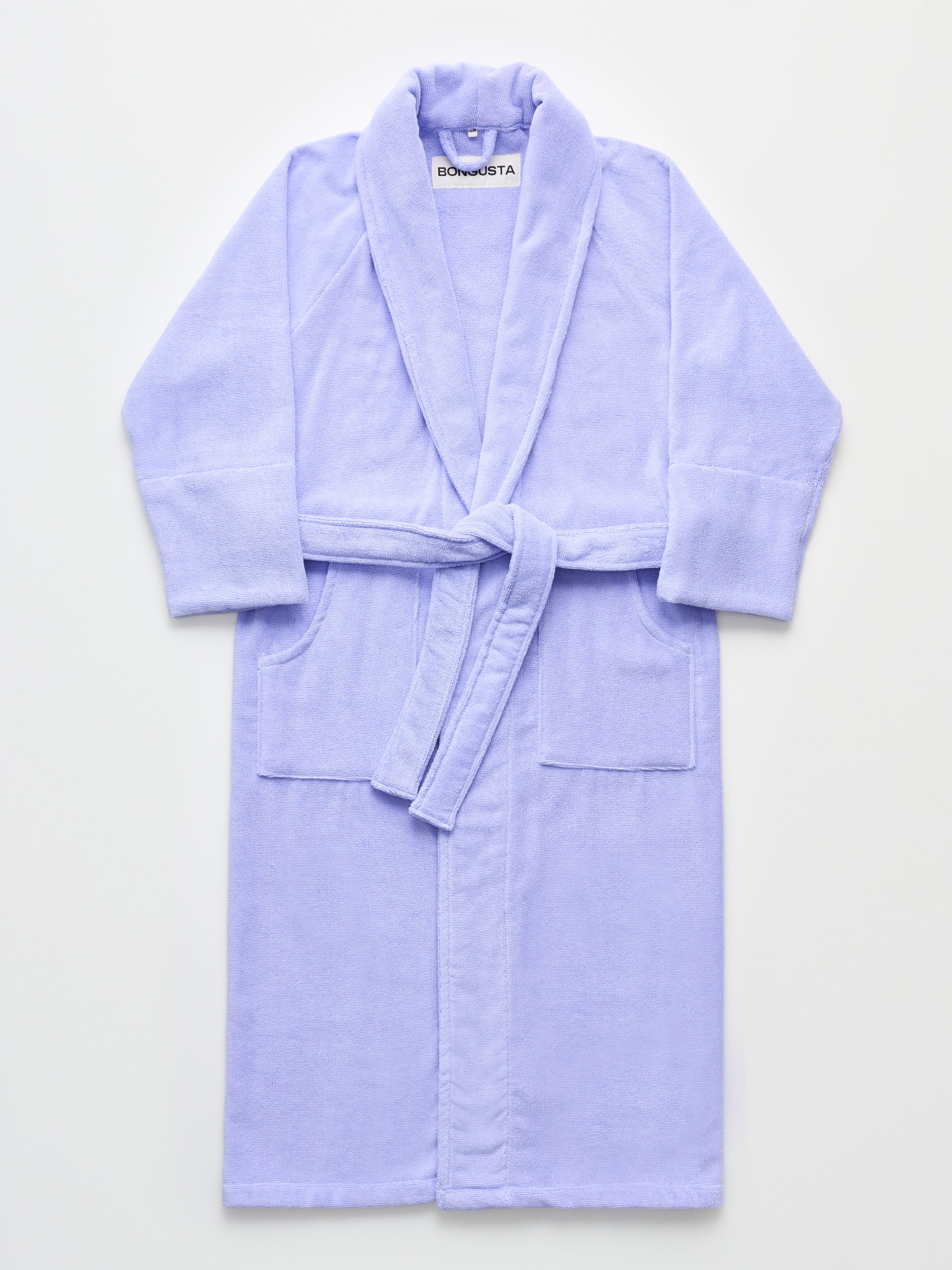 Naram Bathrobe, lavender blue