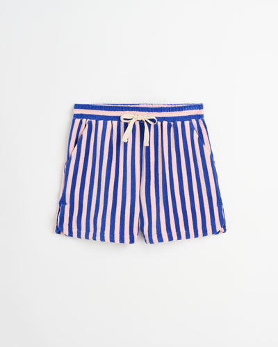 Naram Gym Shorts, dazzling blue & rose