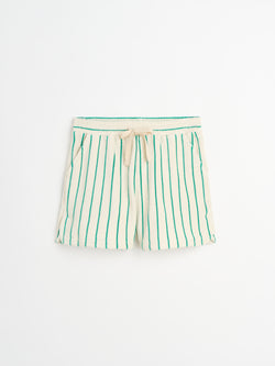 Naram Gym Shorts, pure white & grass