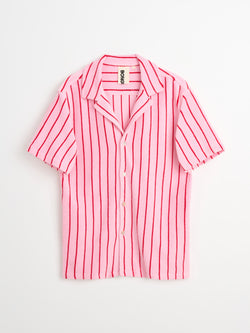 Naram Shirt, baby pink & ski patrol