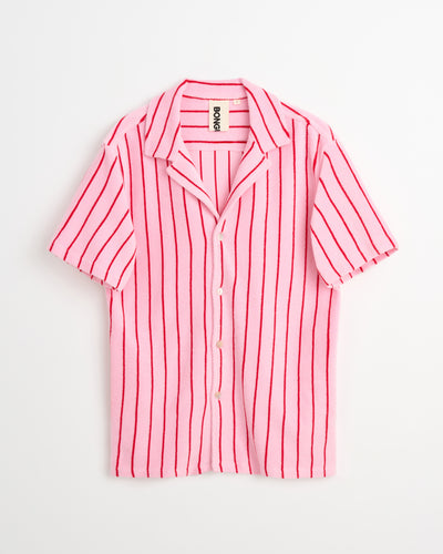 Naram Shirt, baby pink & ski patrol