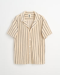 Naram Shirt, creme & ink