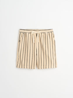 Naram Shorts, creme & ink