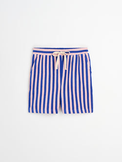 Naram Shorts, dazzling blue & rose