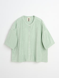 Naram Oversized Shirt, silver sage